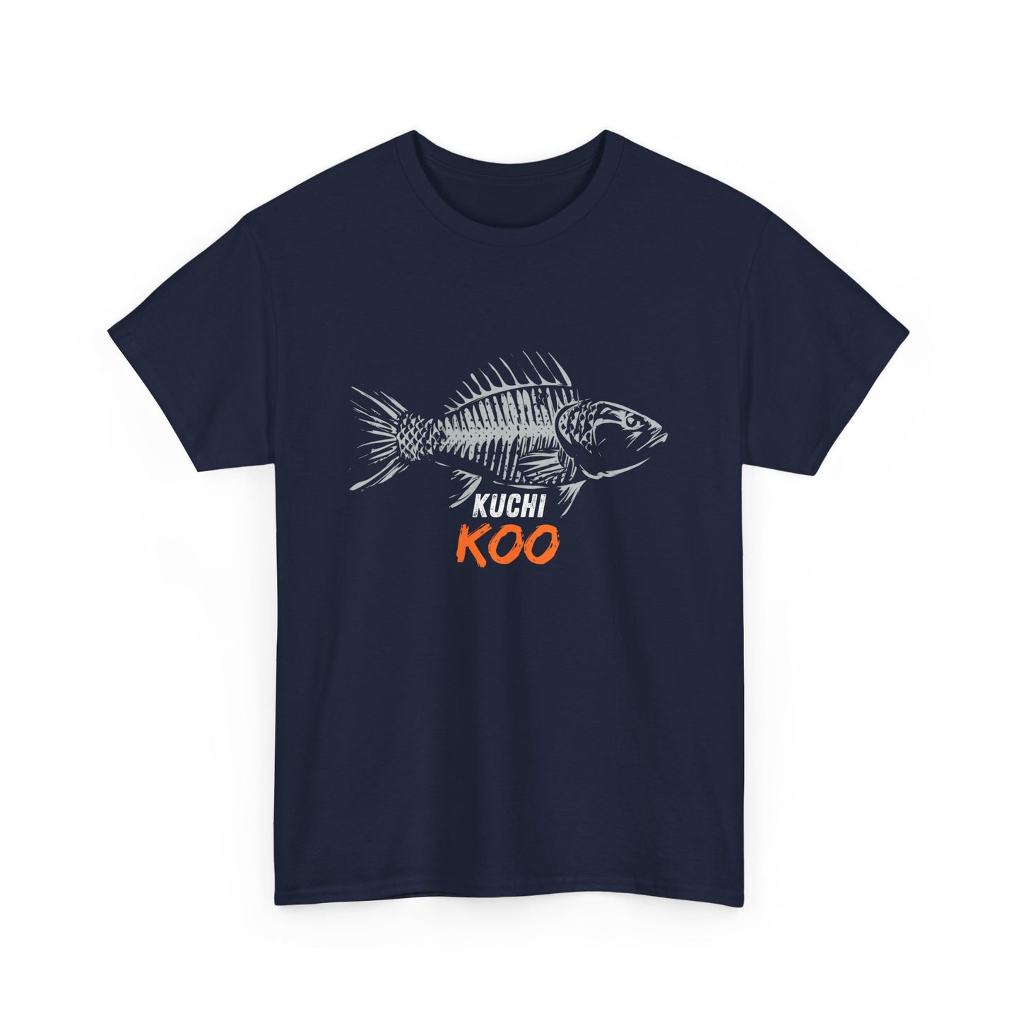 KOO Fish Graphic Unisex Heavy Cotton Tee - Casual Wear for Fish Enthusiasts