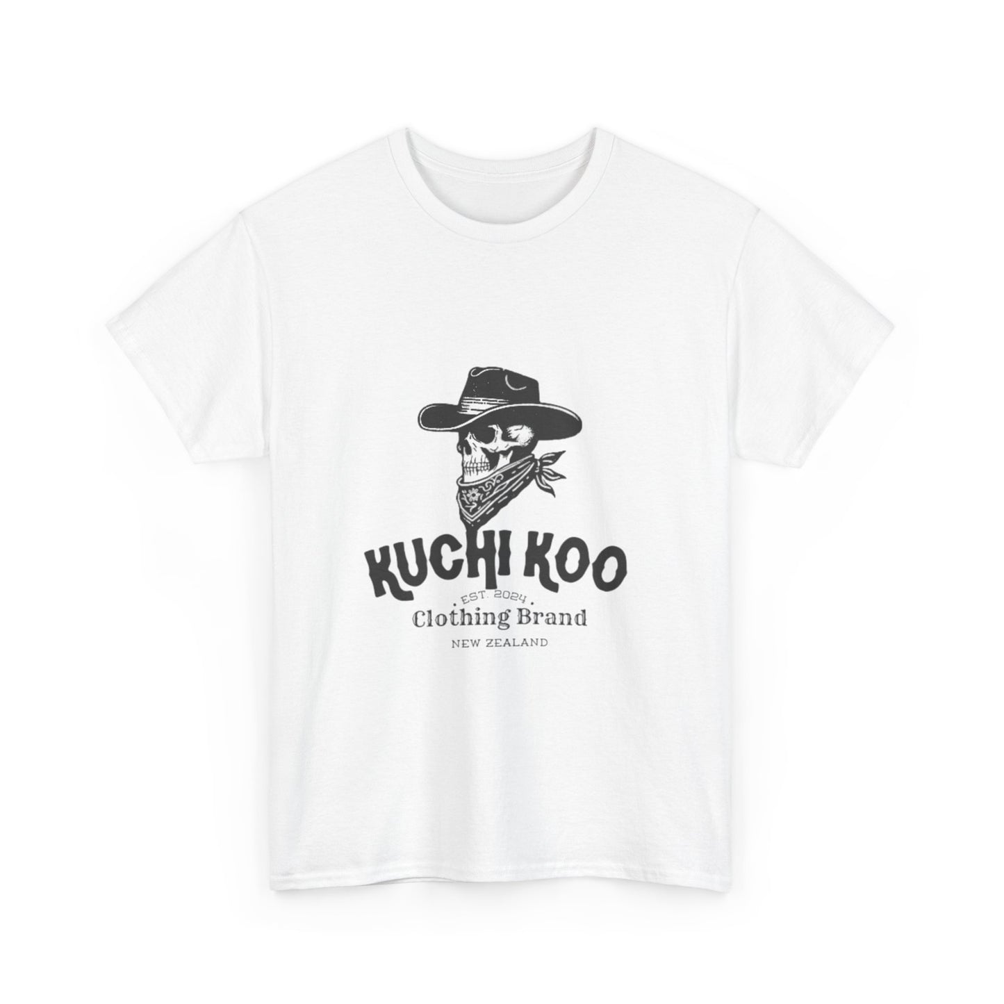 Kuchi Koo Graphic Unisex Heavy Cotton Tee - Casual Streetwear Style