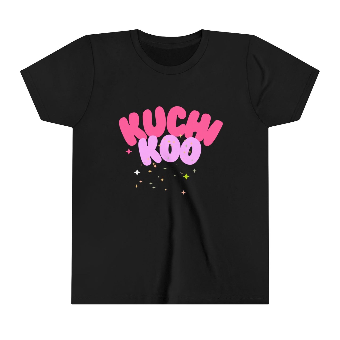 KUCHI KOO Youth Short Sleeve Tee - Fun & Colorful T-Shirt for Kids