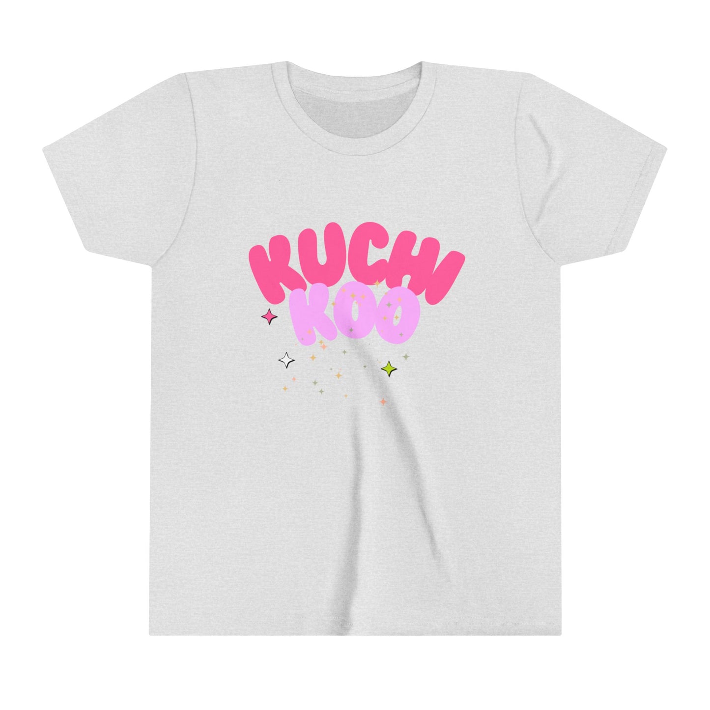 KUCHI KOO Youth Short Sleeve Tee - Fun & Colorful T-Shirt for Kids