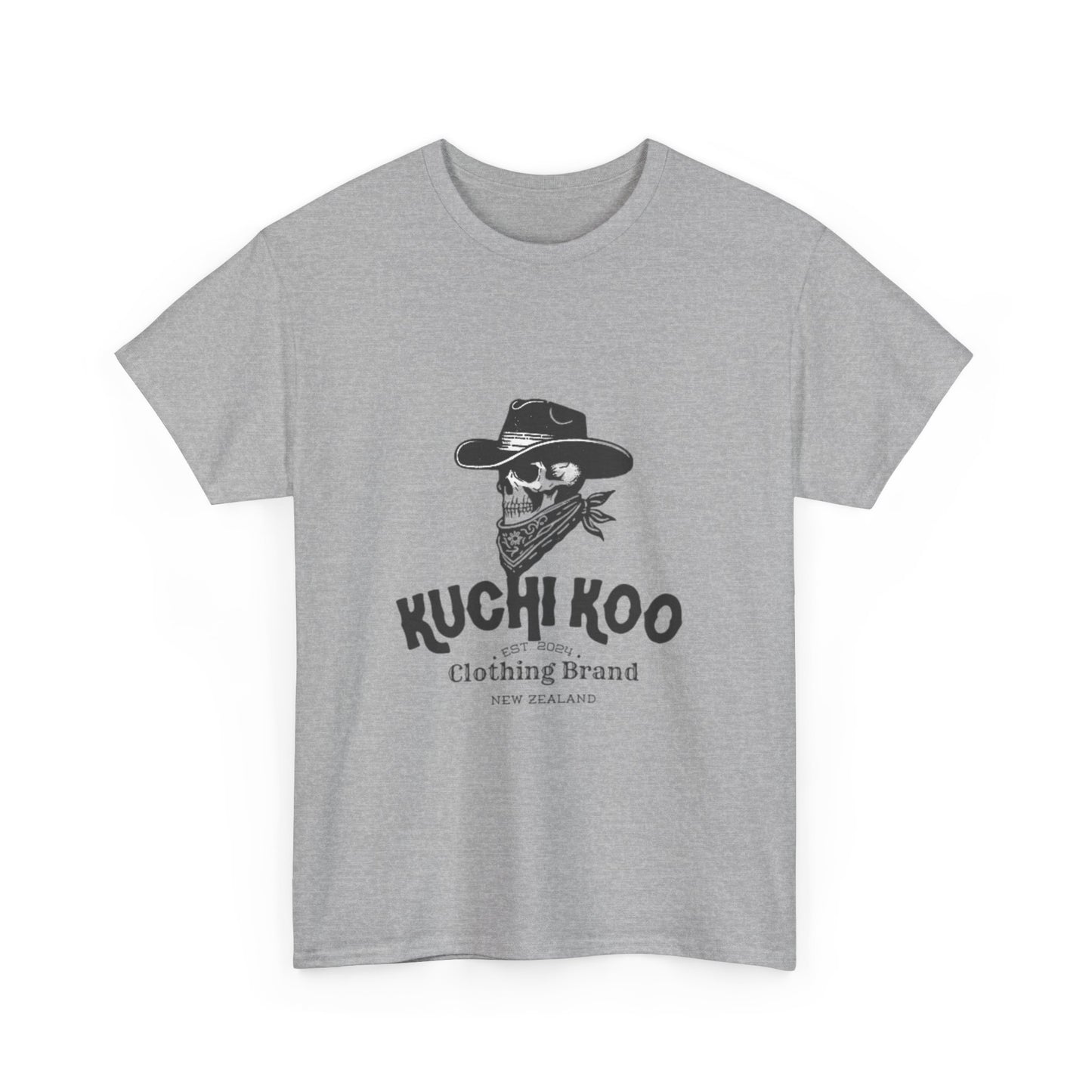 Kuchi Koo Graphic Unisex Heavy Cotton Tee - Casual Streetwear Style