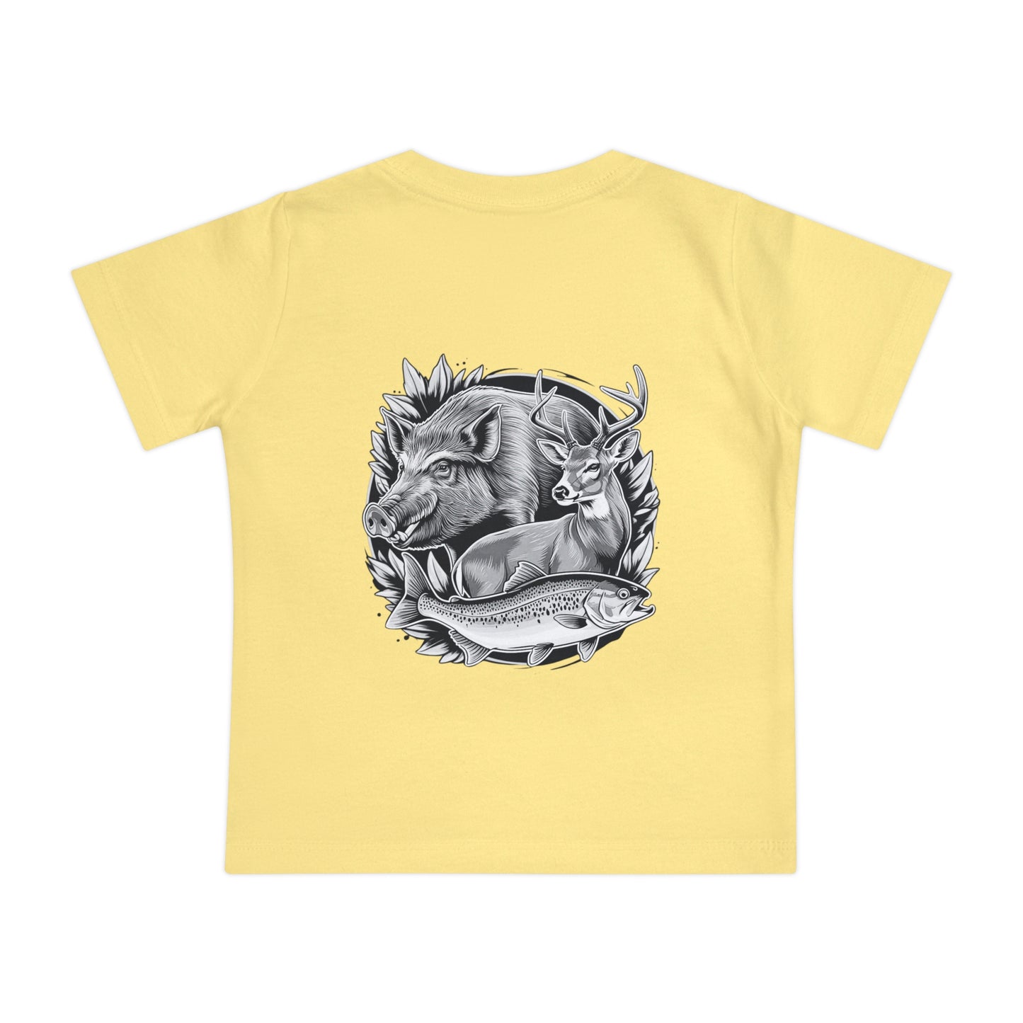 Bads Lil Slayer Baby Short Sleeve T-Shirt | Cute Animal Design