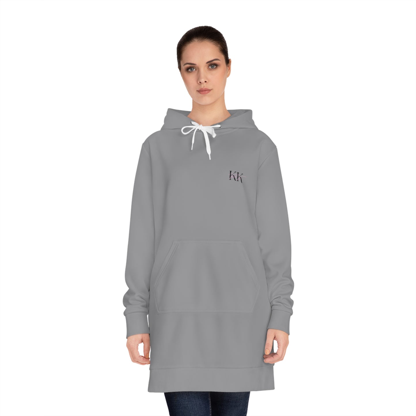 Women's Butterfly Graphic Hoodie Dress - Cozy Casual Fashion
