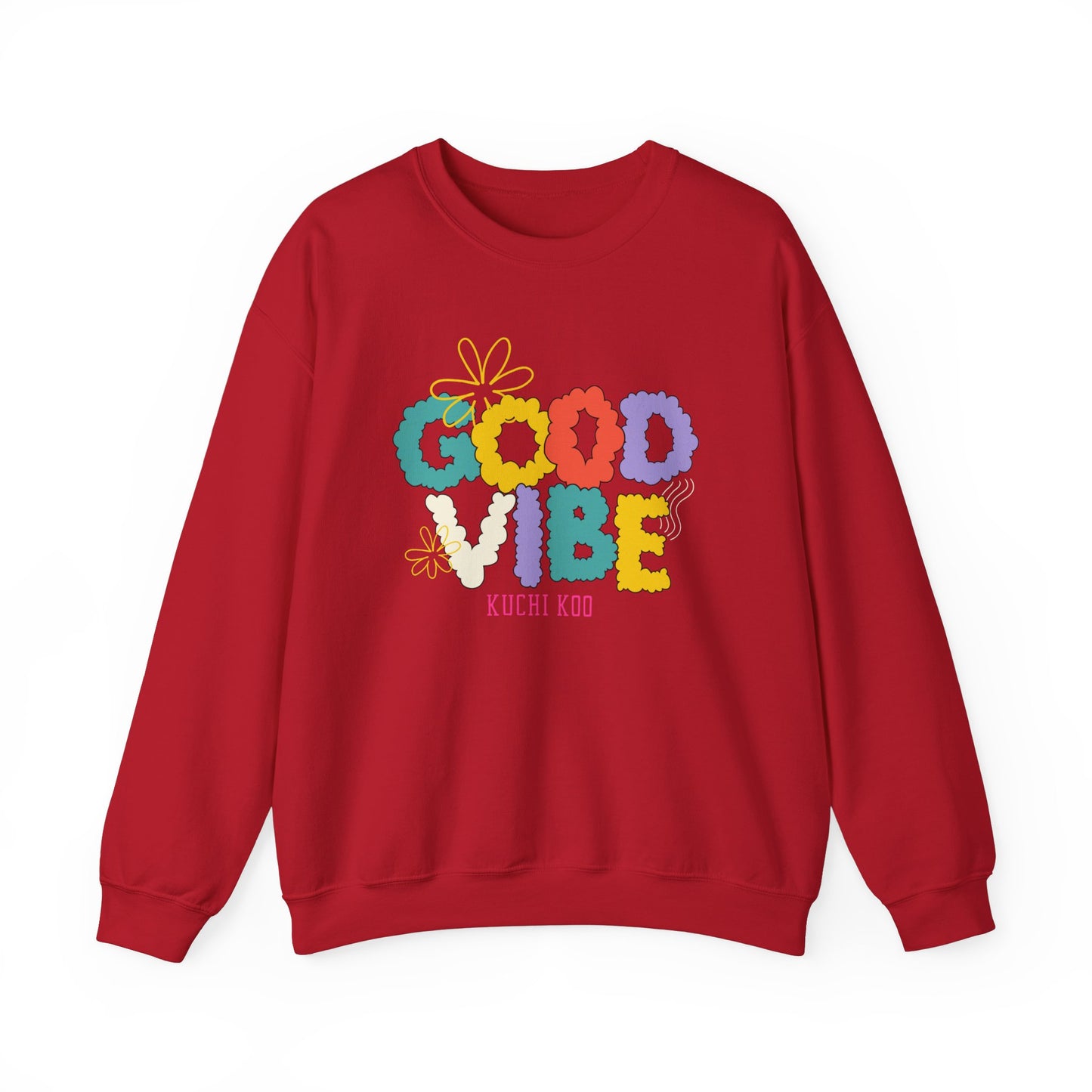 Good Vibe Unisex Heavy Blend™ Crewneck Sweatshirt