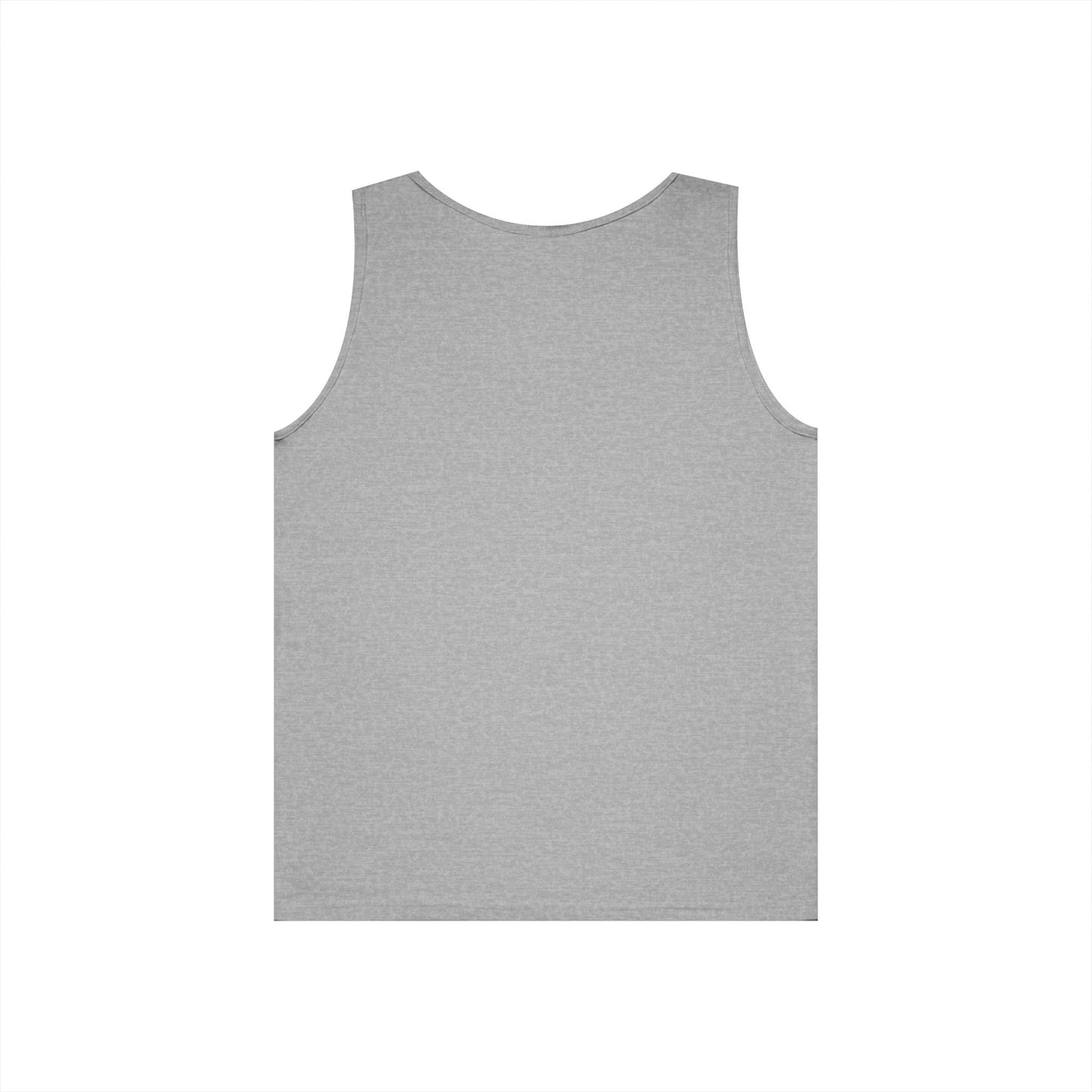 KUCHIKOO Floral Unisex Heavy Cotton Tank Top - Casual Summer Wear