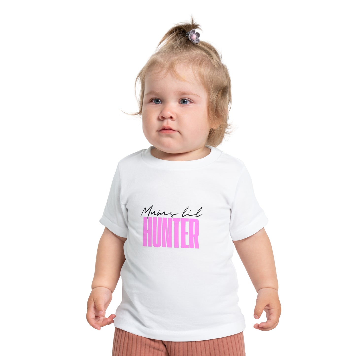 Mum's Lil Hunter Baby T-Shirt - Cute Outdoor Wildlife Graphic Tee