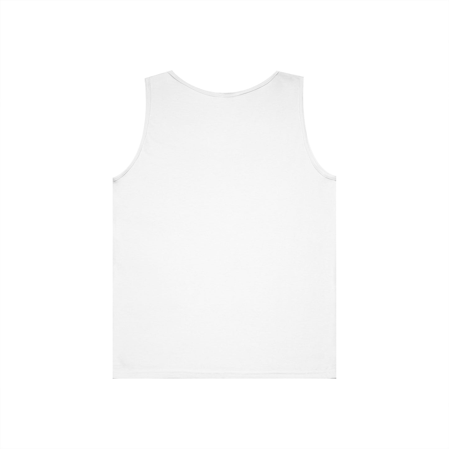 KUCHIKOO Floral Unisex Heavy Cotton Tank Top - Casual Summer Wear