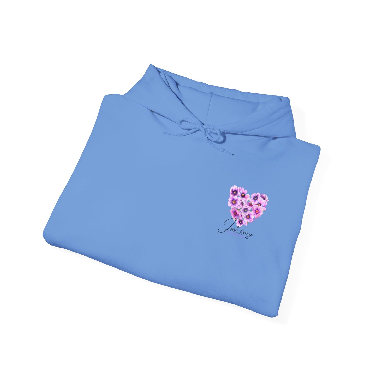 Floral Heart Unisex Hoodie - Cozy & Stylish Sweatshirt for Everyday Comfort
