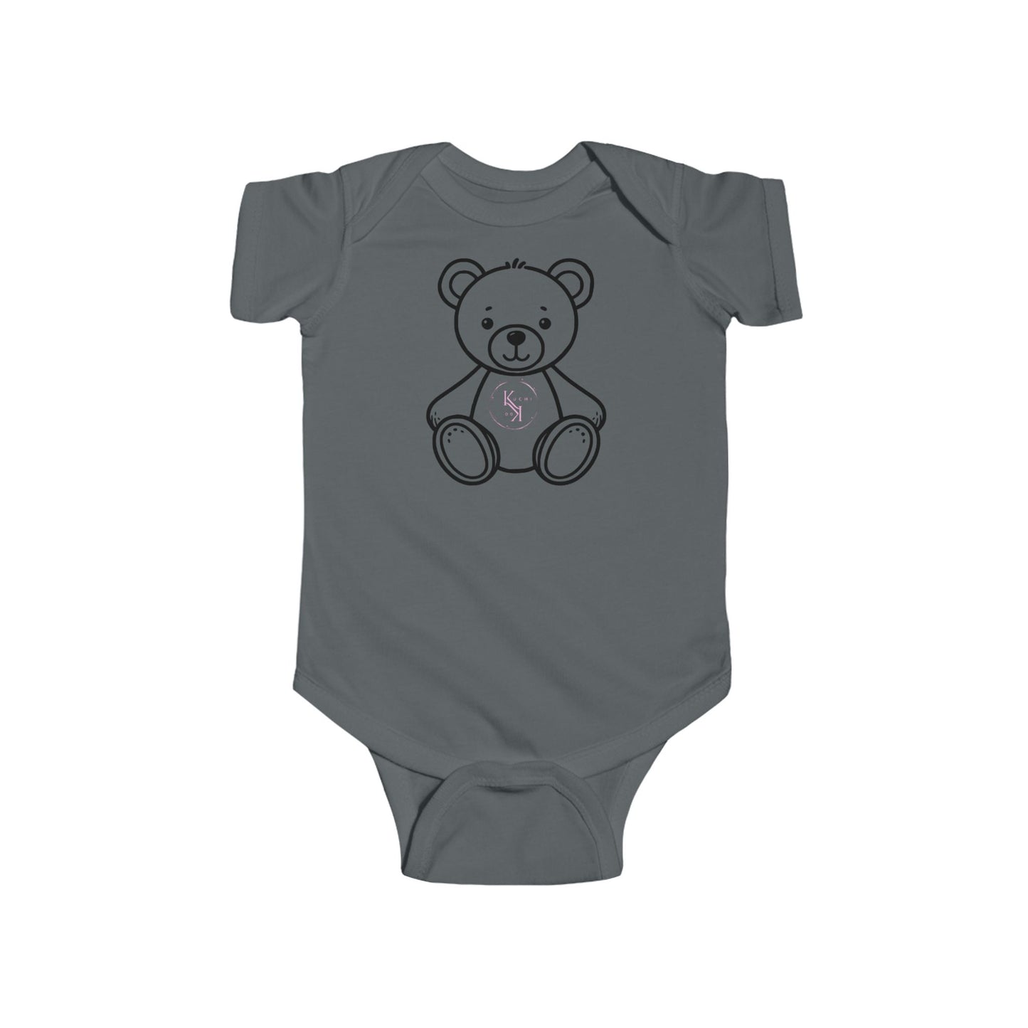 Cute Toddler Bear Bodysuit - Adorable Green Baby Outfit for Newborns