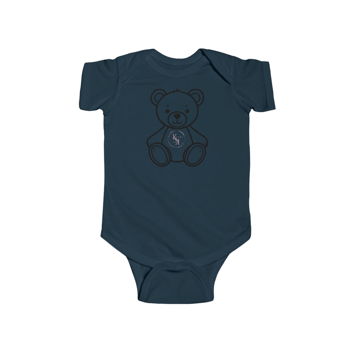 Cute Toddler Bear Bodysuit - Adorable Green Baby Outfit for Newborns