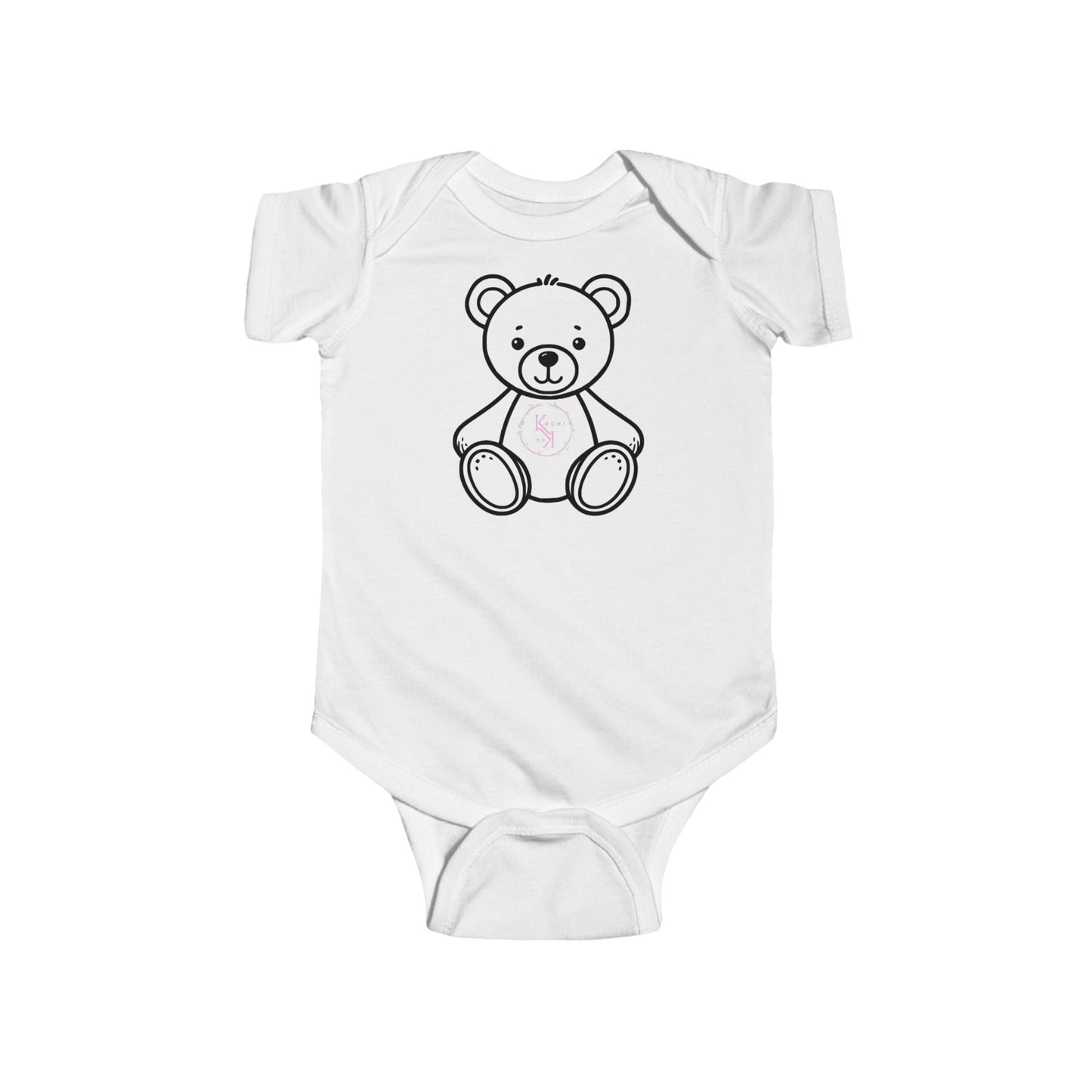 Cute Toddler Bear Bodysuit - Adorable Green Baby Outfit for Newborns