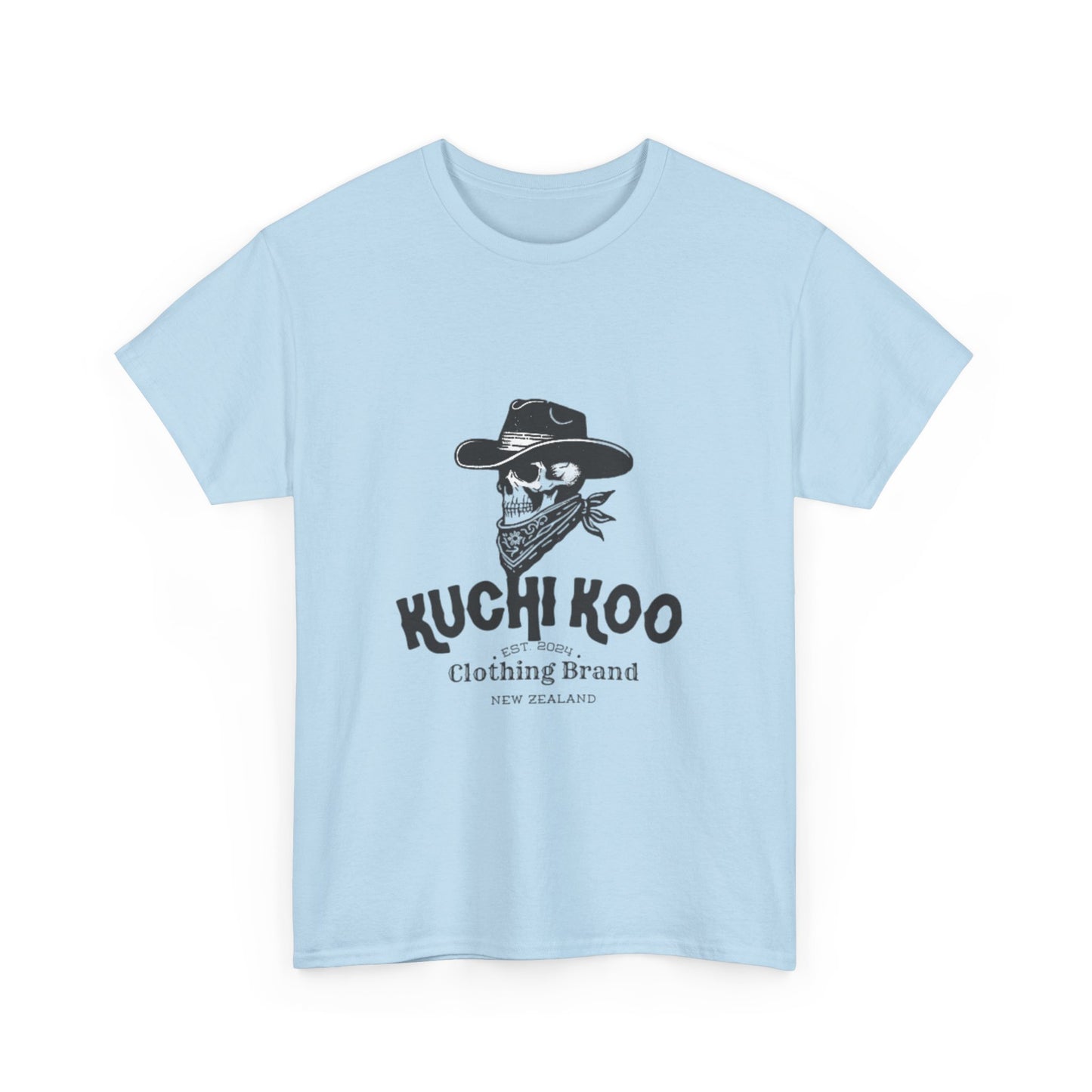 Kuchi Koo Graphic Unisex Heavy Cotton Tee - Casual Streetwear Style