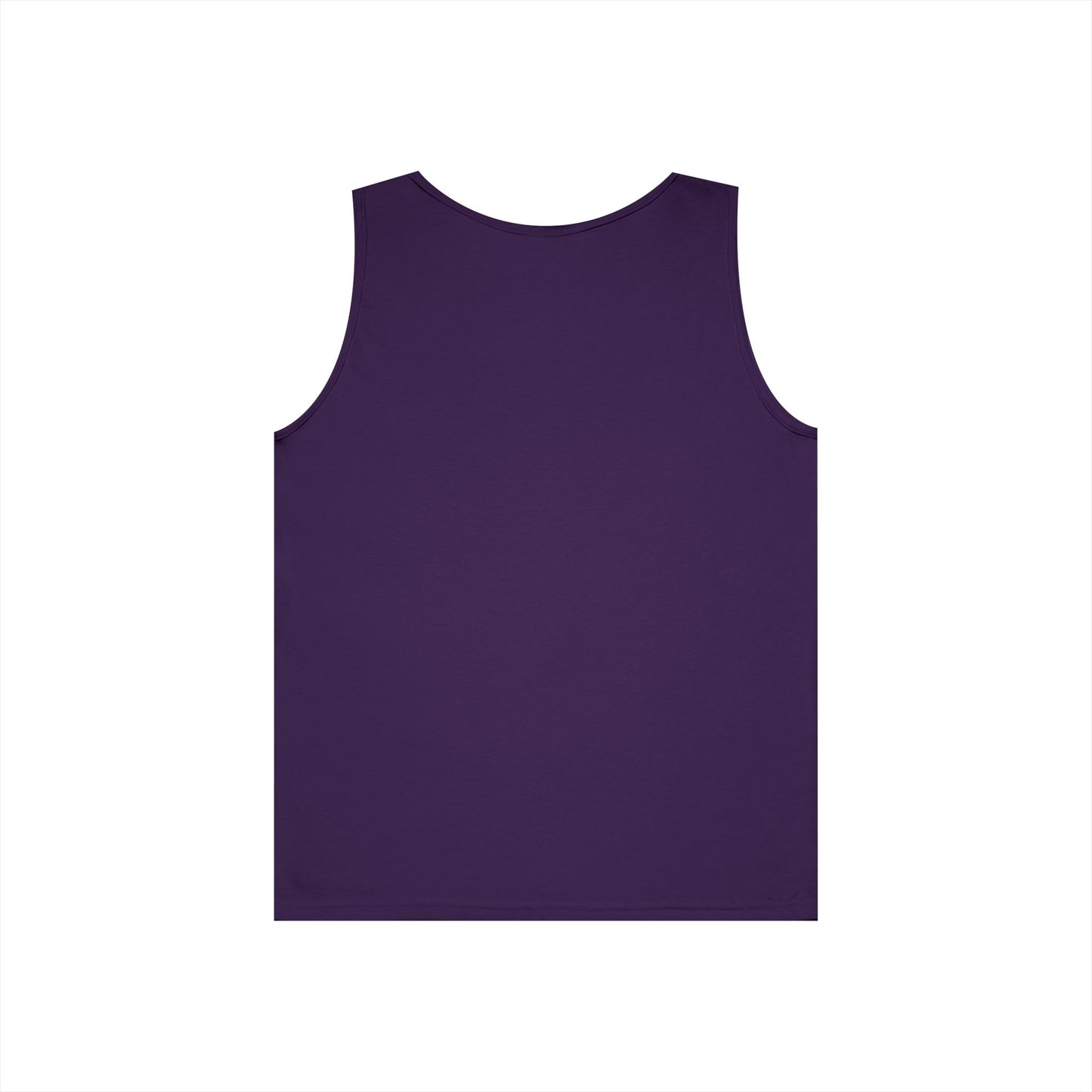 KUCHIKOO Floral Unisex Heavy Cotton Tank Top - Casual Summer Wear