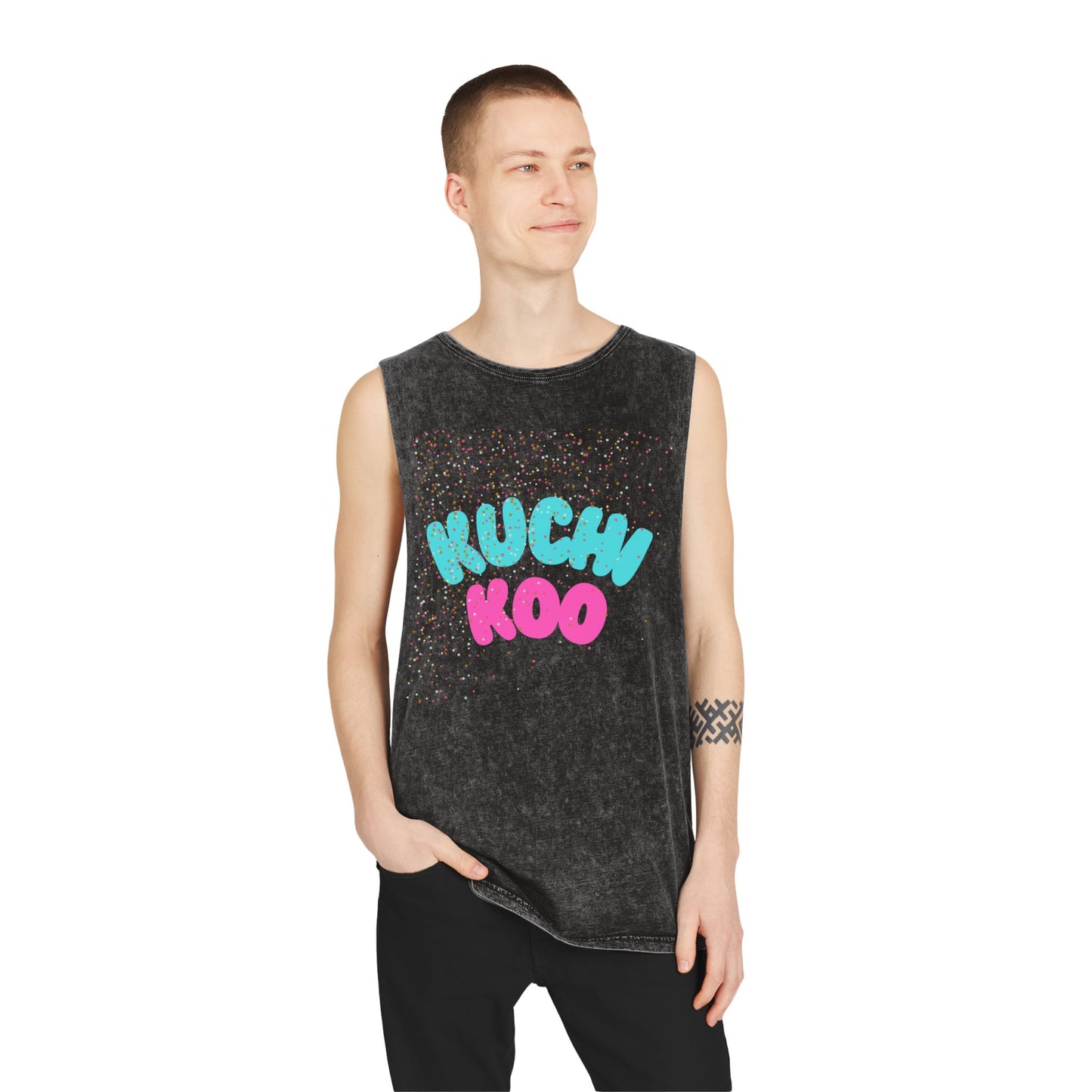 Unisex Stonewash Tank Top