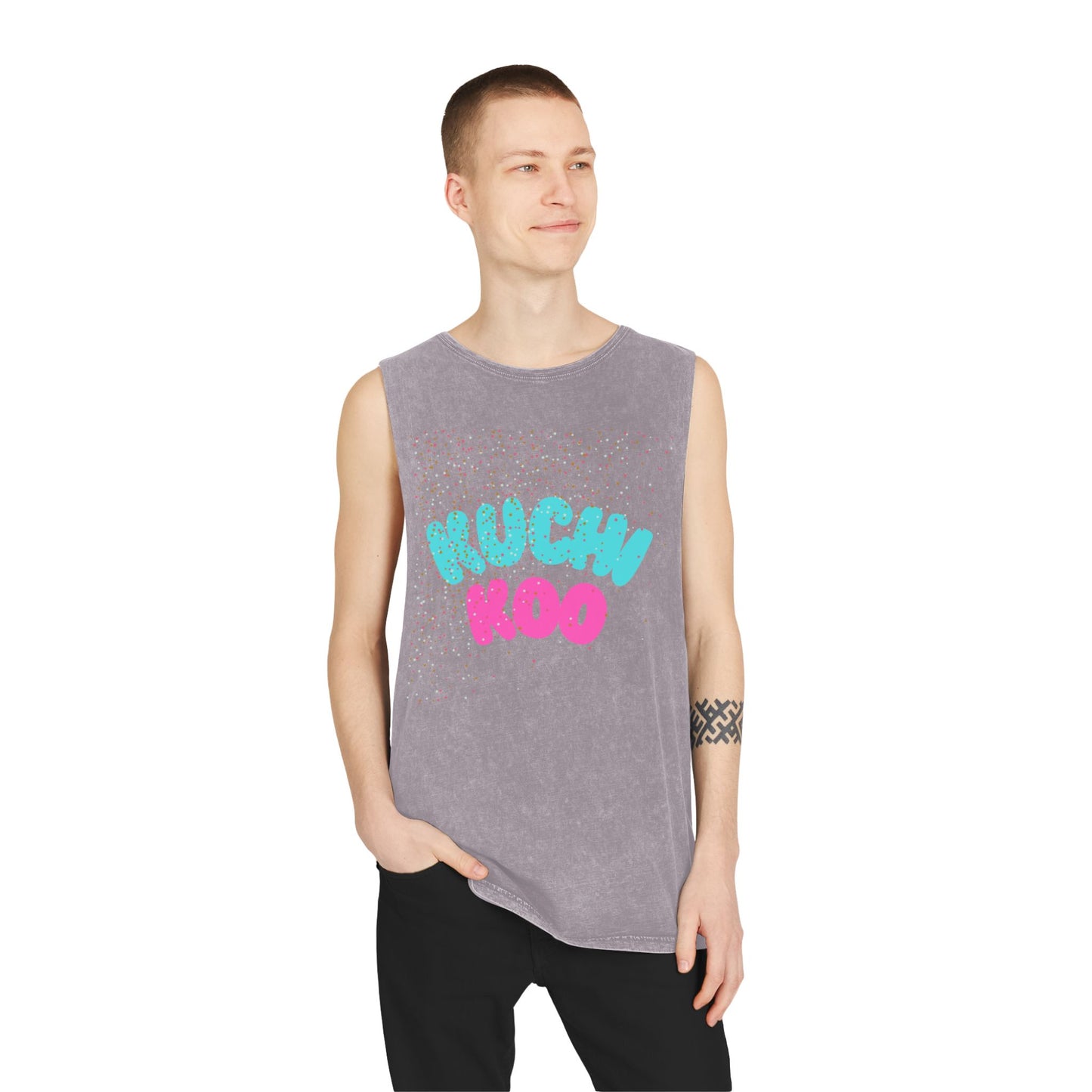 Unisex Stonewash Tank Top