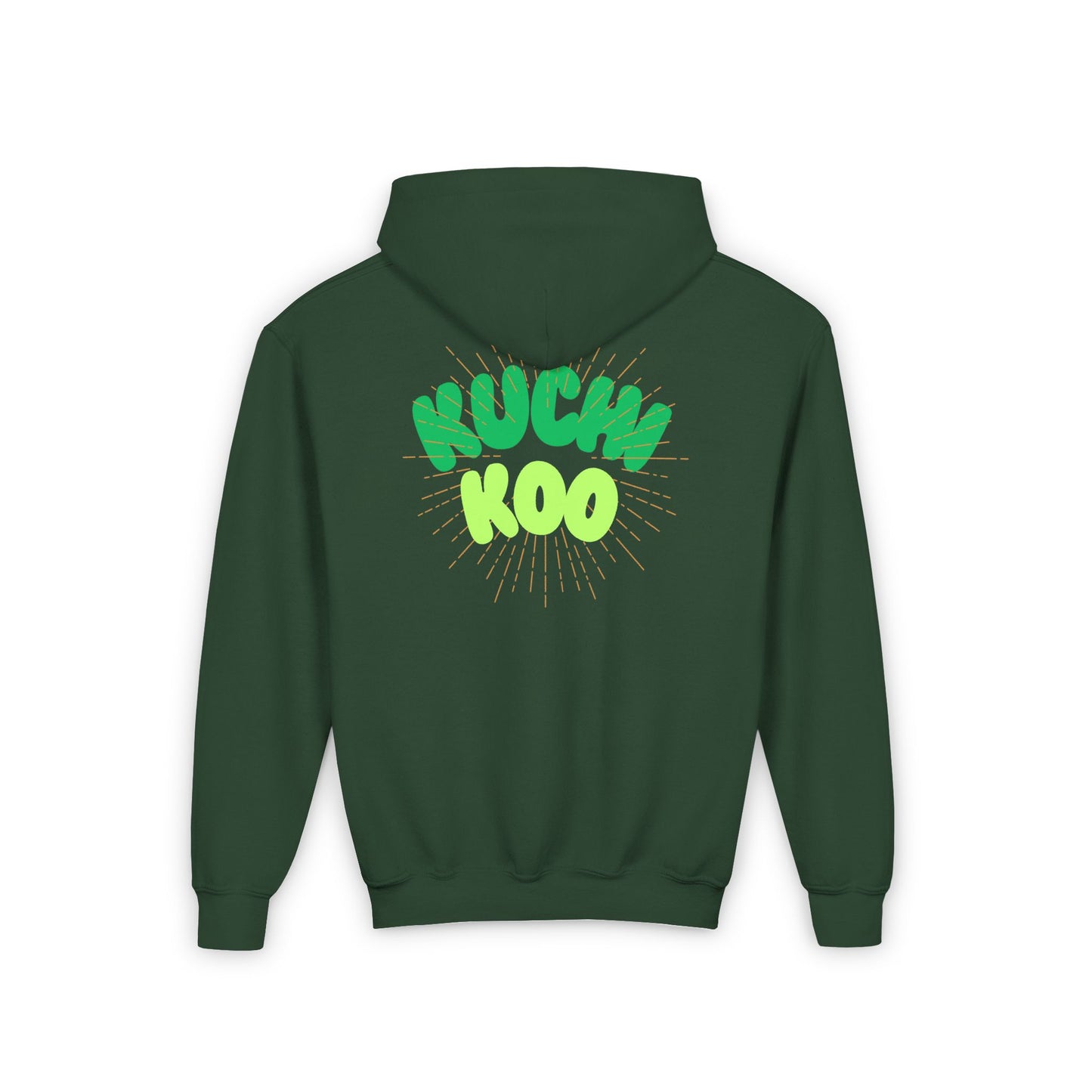 Kuchi Koo Youth Hoodie - Fun & Trendy Heavy Blend Sweatshirt for Kids