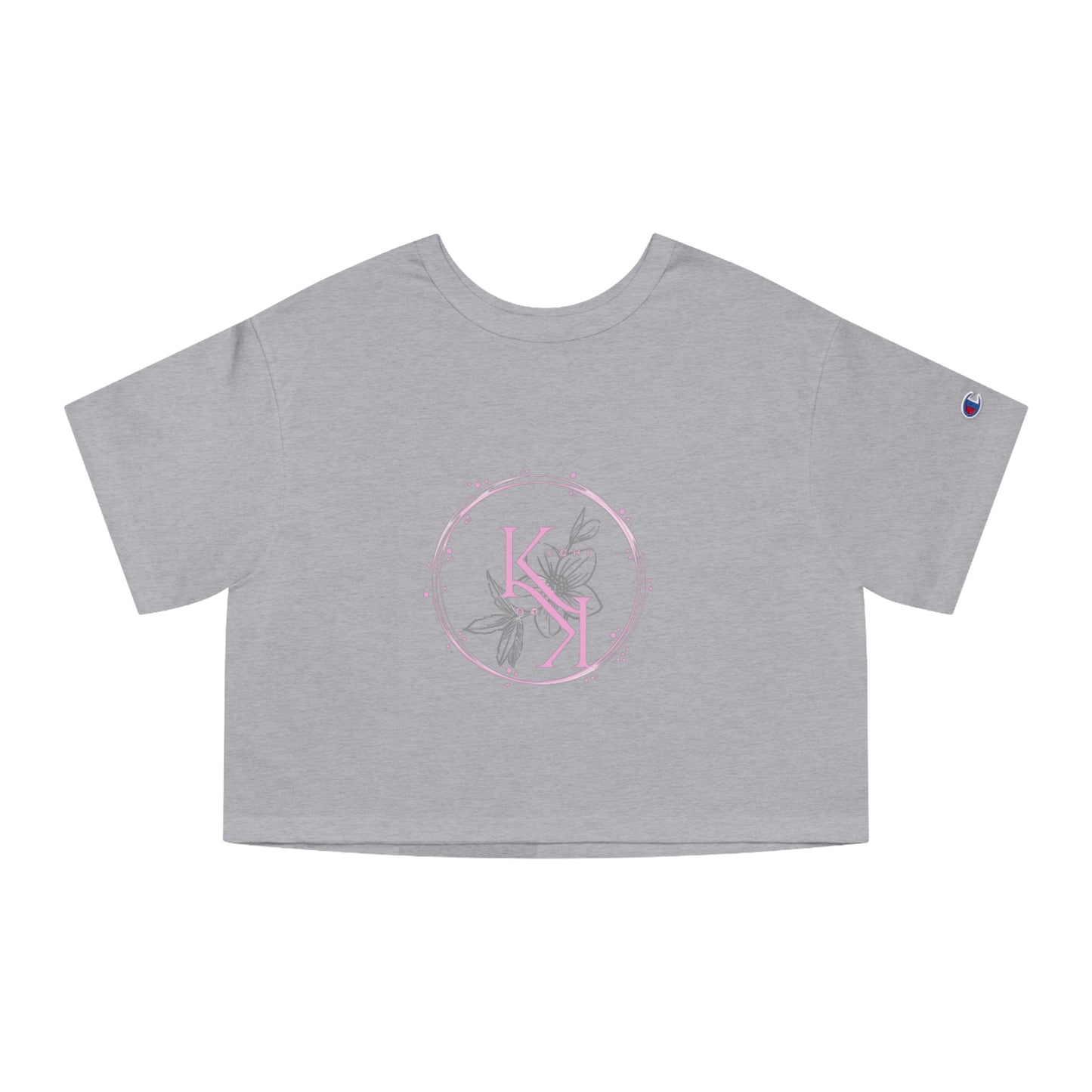 Heritage Floral Cropped T-Shirt for Women - Casual Chic Style