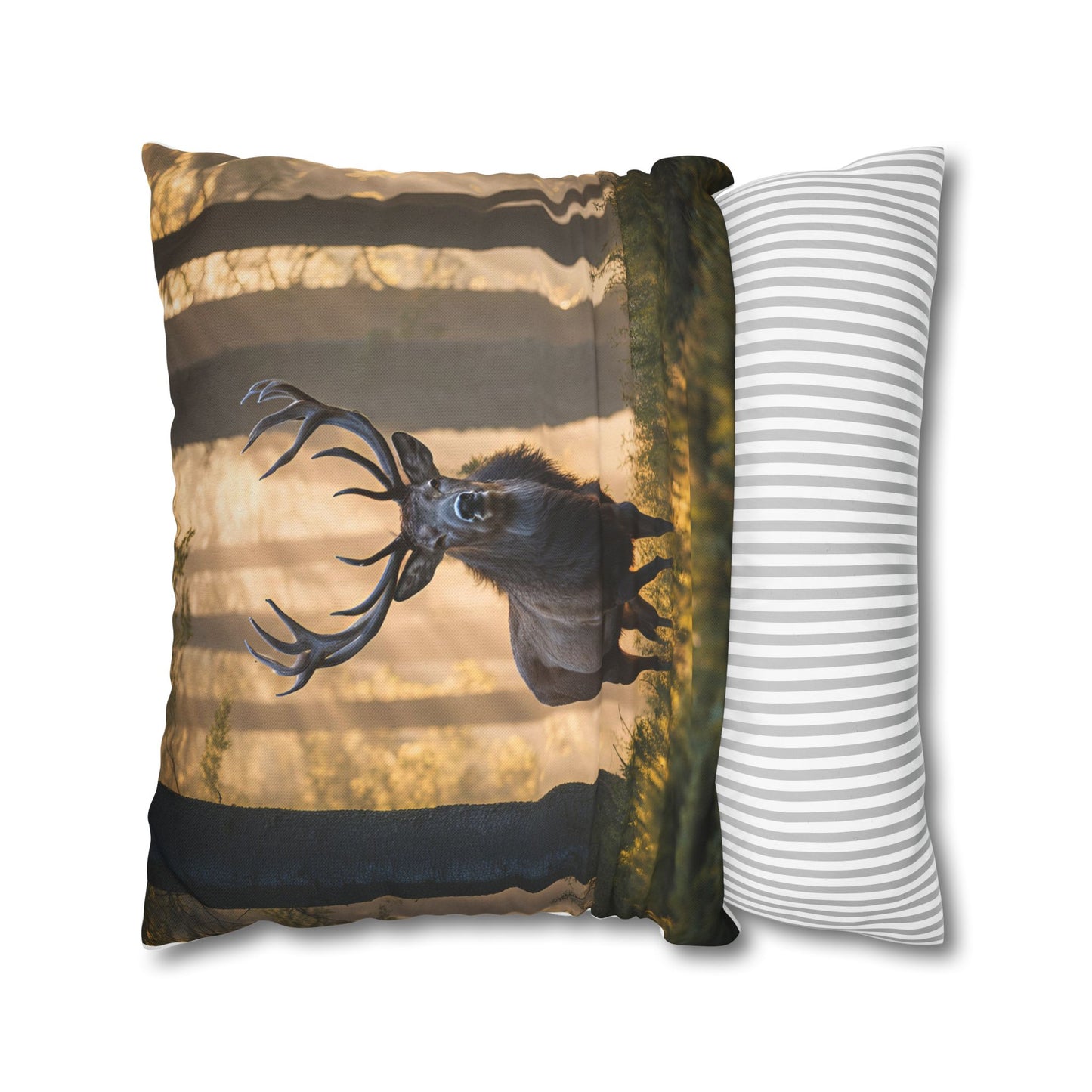 Majestic Deer Decorative Pillowcase - Nature-Inspired Home Decor