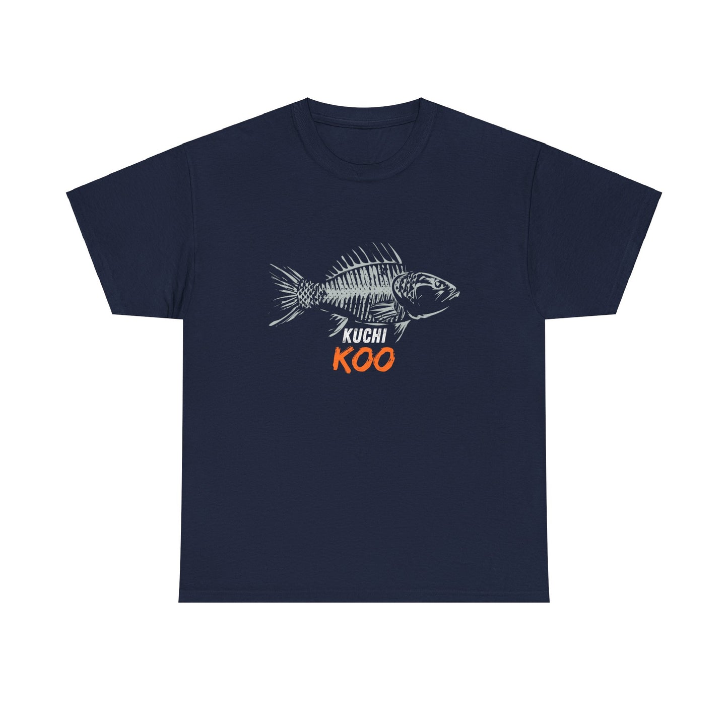 KOO Fish Graphic Unisex Heavy Cotton Tee - Casual Wear for Fish Enthusiasts