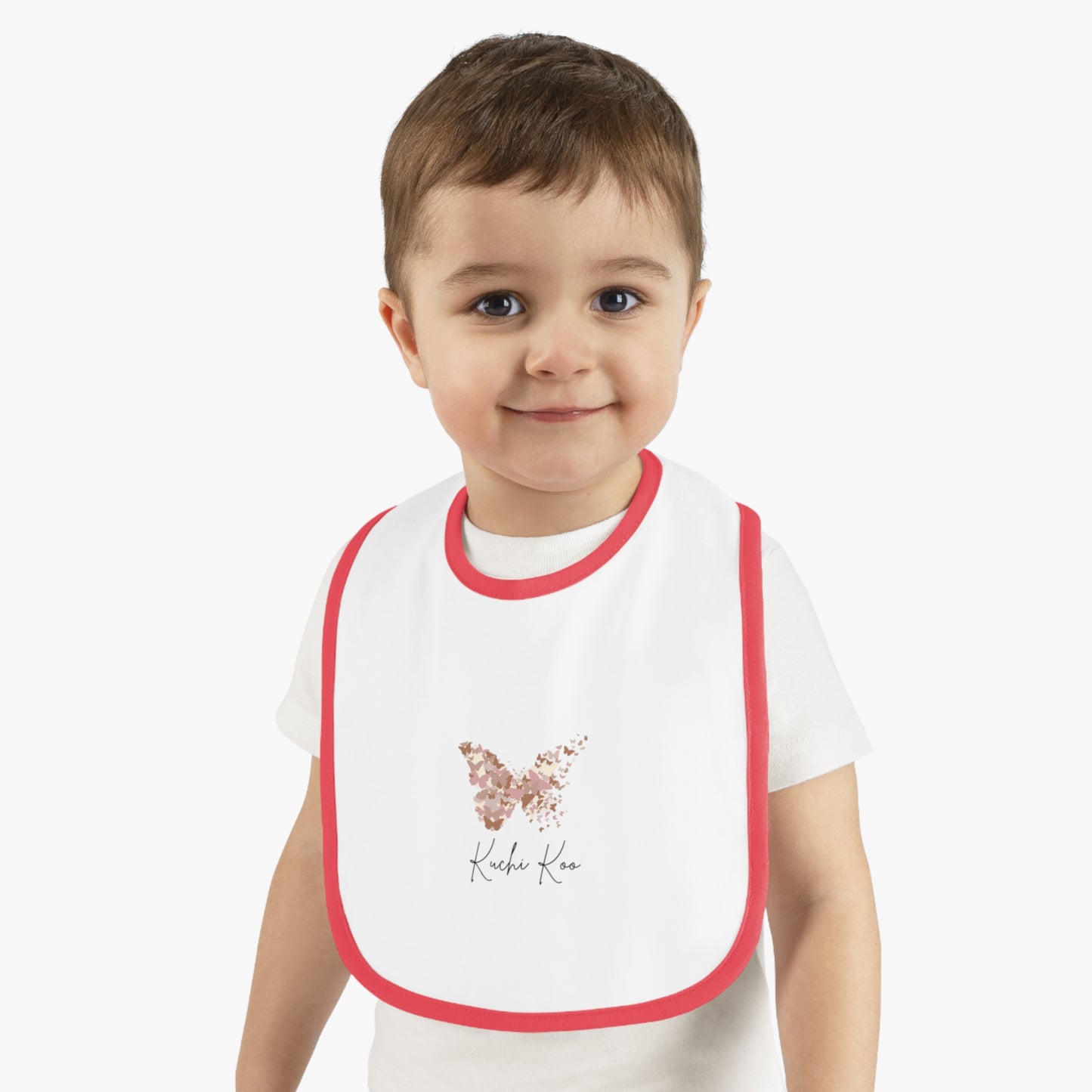 Butterfly Design Baby Bib