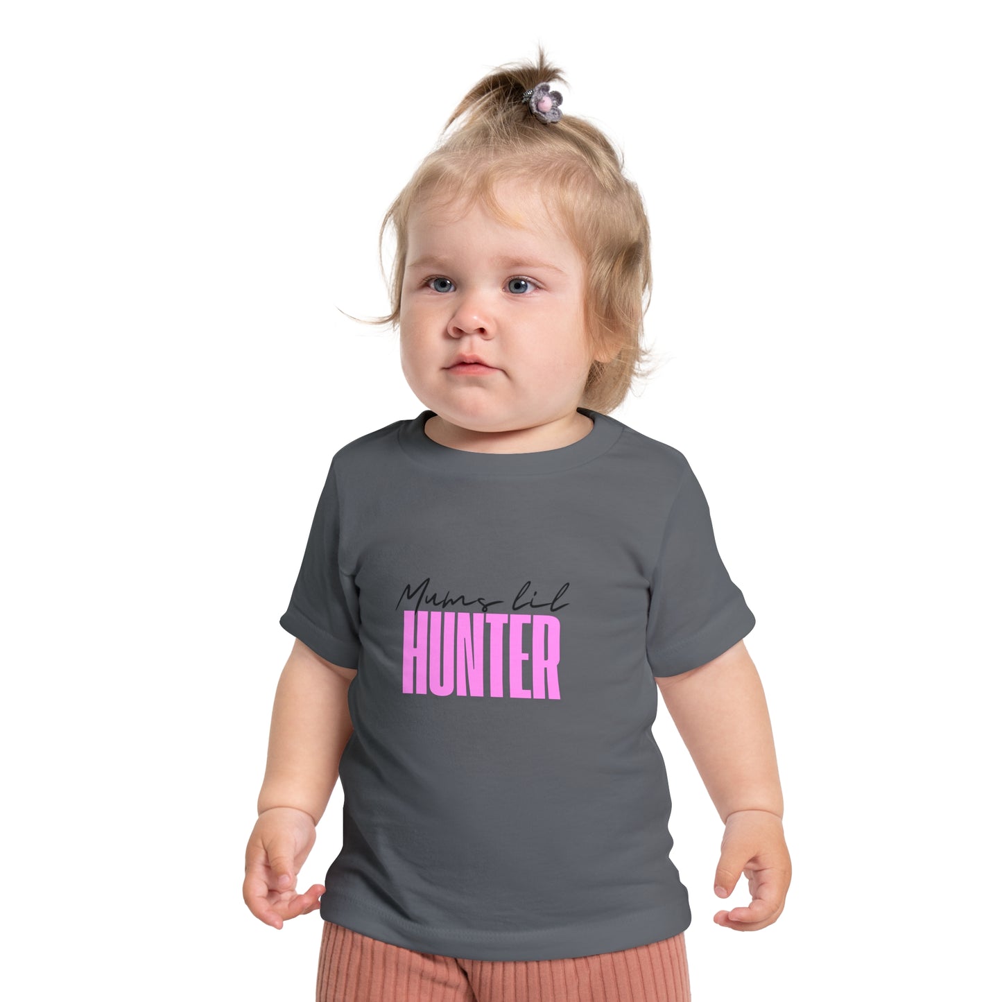 Mum's Lil Hunter Baby T-Shirt - Cute Outdoor Wildlife Graphic Tee