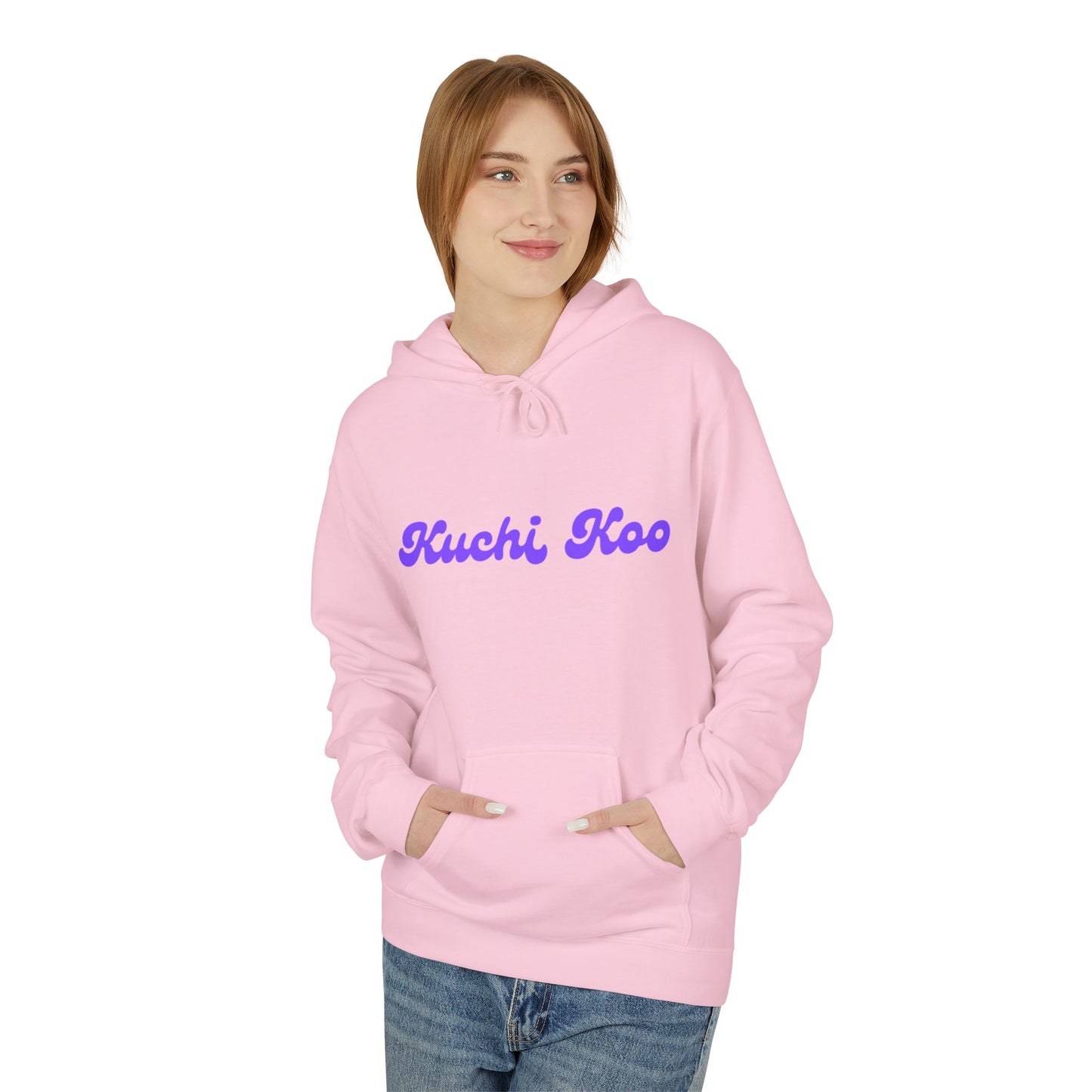 Cozy ‘Kuchi Koo’ Unisex Fleece Hoodie | Fun & Relaxed Style