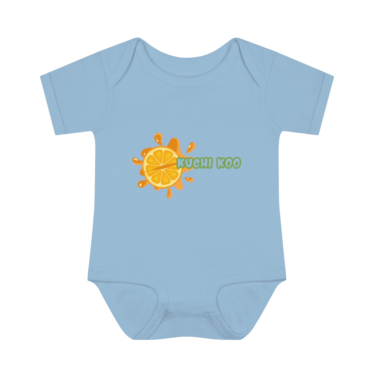 Kuchi Koo Citrus Infant Bodysuit - Cute Baby Rib Onesie