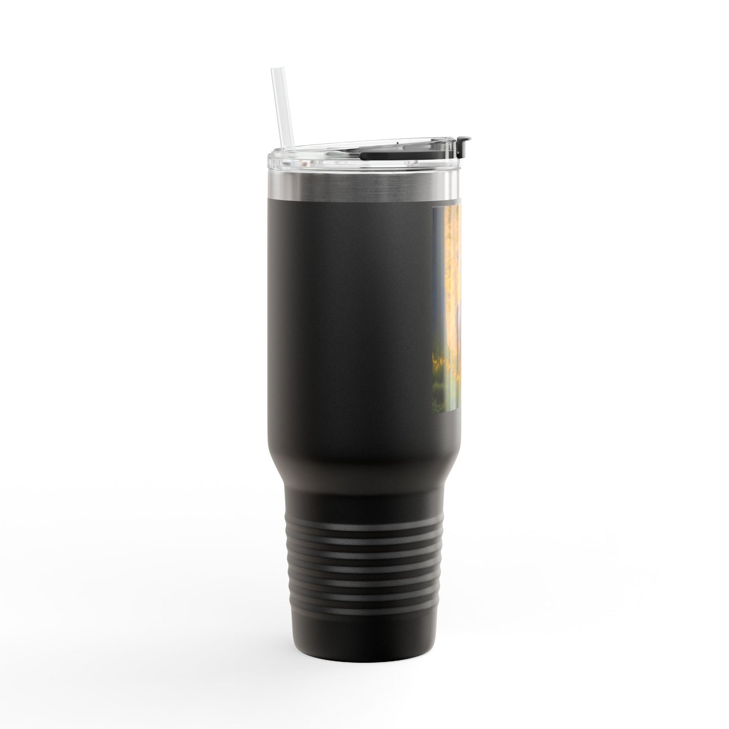 Wildlife Insulated Travel Mug - 40oz with Deer Design