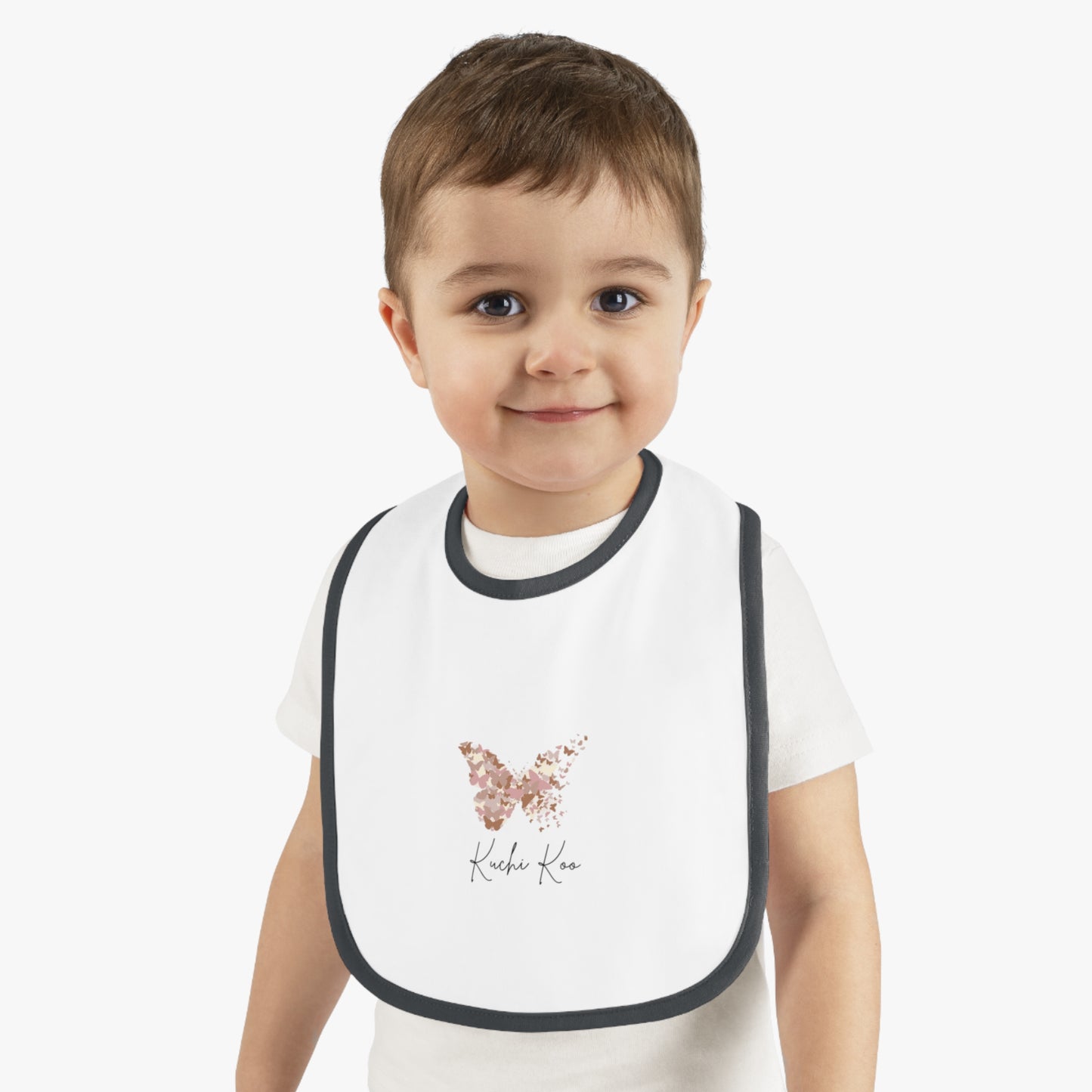 Butterfly Design Baby Bib