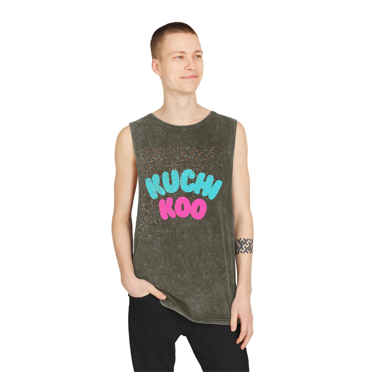 Unisex Stonewash Tank Top