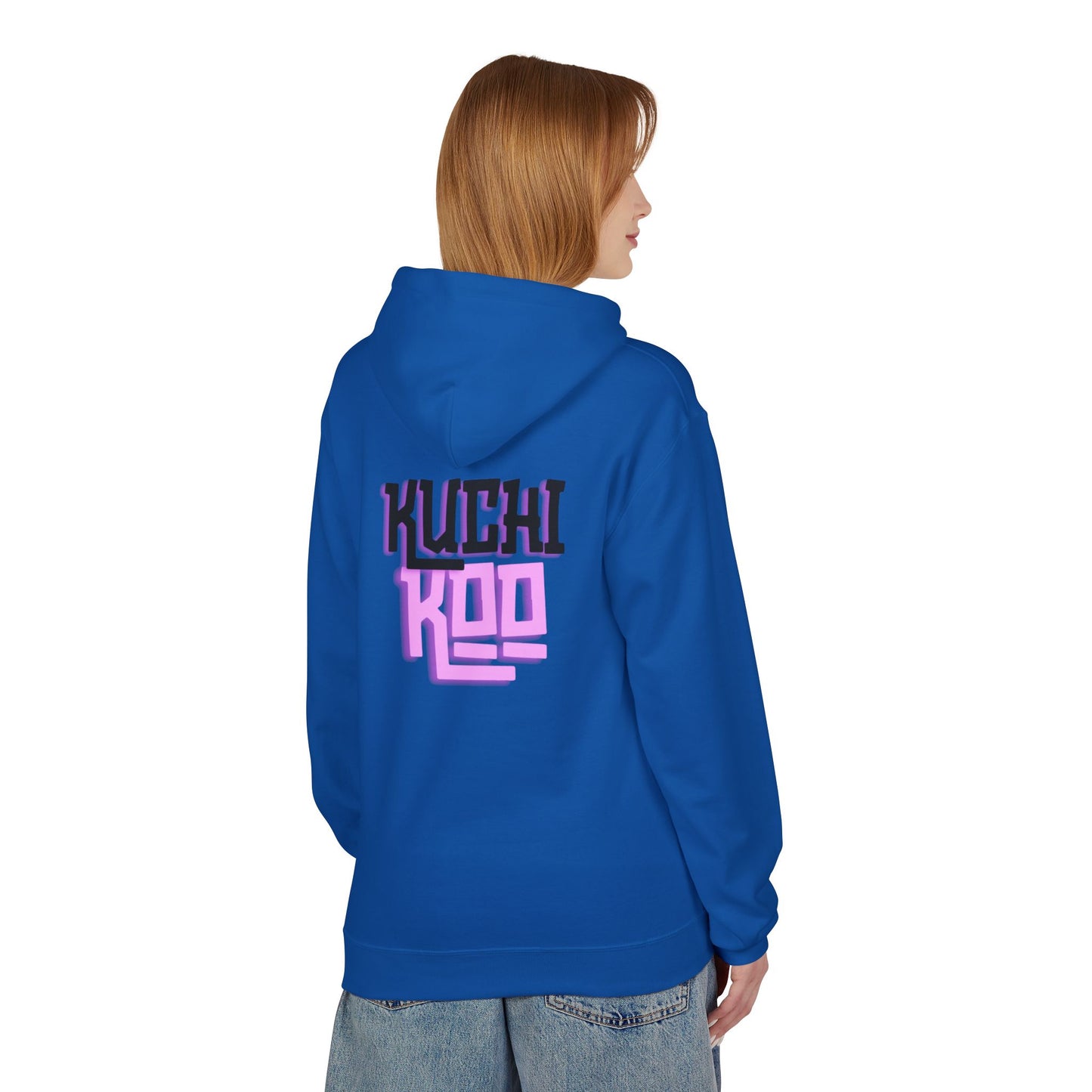 KUCHI KOO Unisex Midweight Hoodie - Vibrant and Cozy Fleece for Everyday Comfort