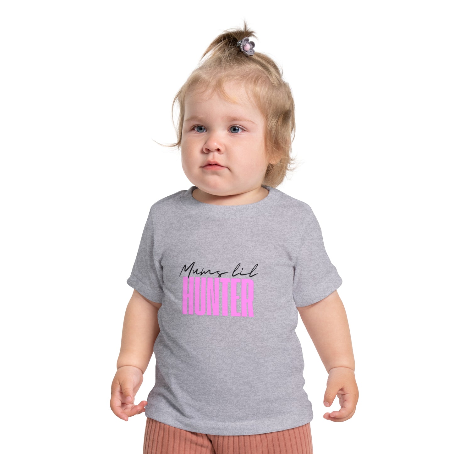 Mum's Lil Hunter Baby T-Shirt - Cute Outdoor Wildlife Graphic Tee