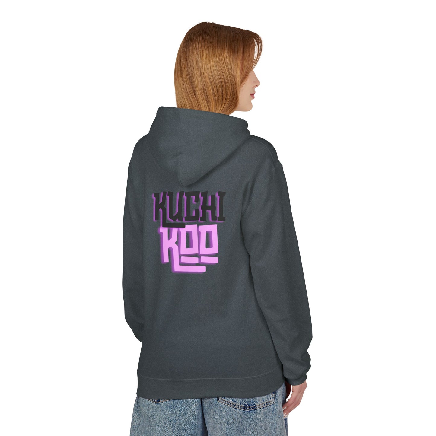 KUCHI KOO Unisex Midweight Hoodie - Vibrant and Cozy Fleece for Everyday Comfort