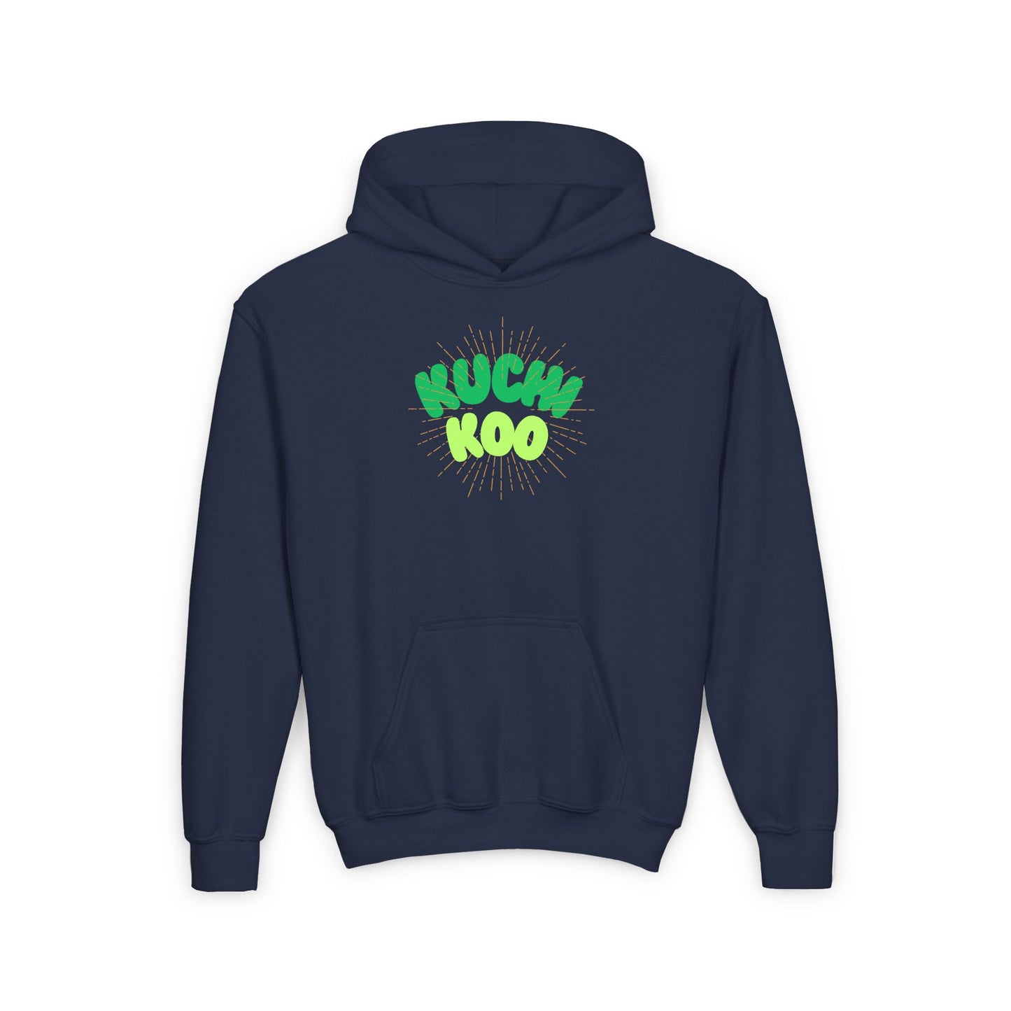 Kuchi Koo Youth Hoodie - Fun & Trendy Heavy Blend Sweatshirt for Kids