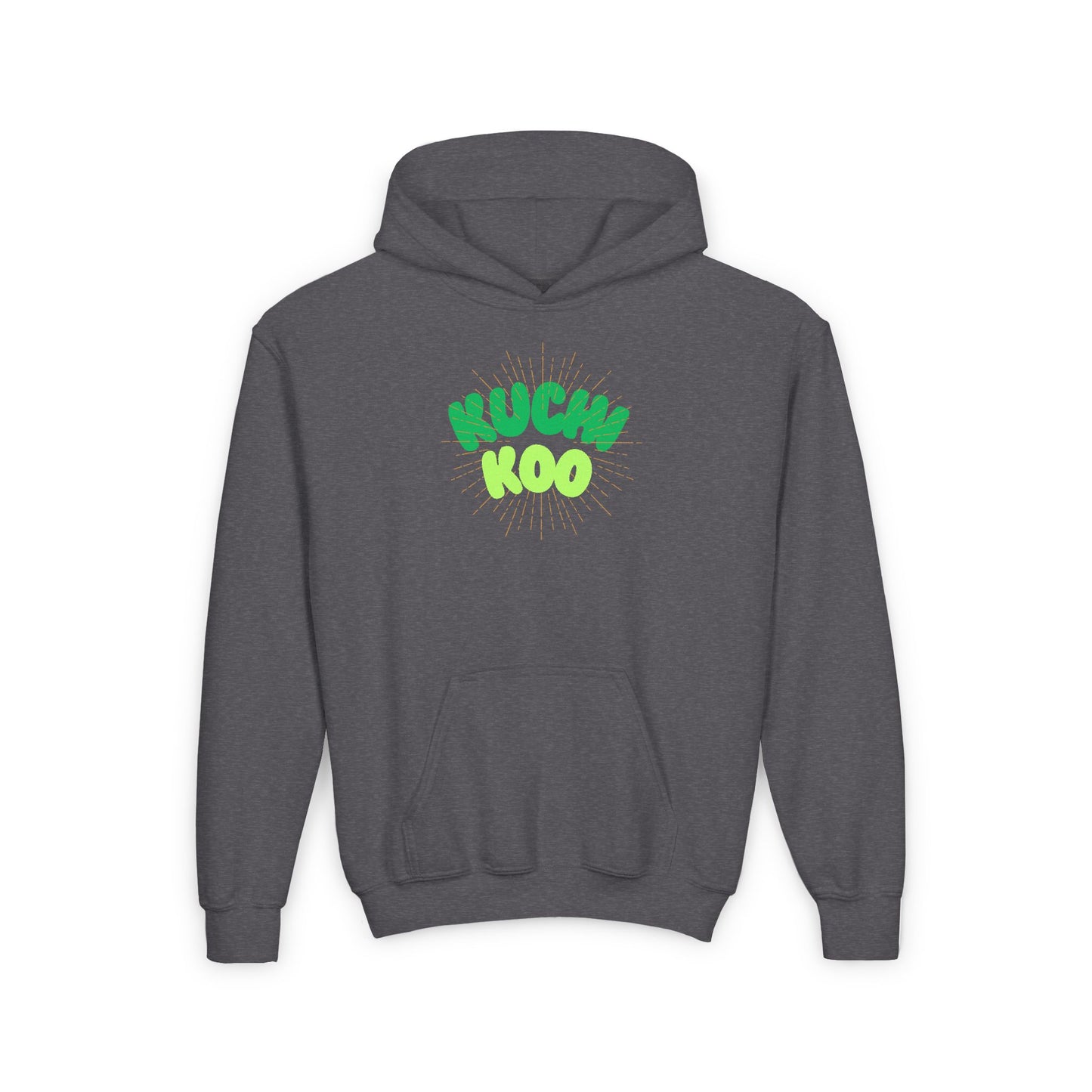 Kuchi Koo Youth Hoodie - Fun & Trendy Heavy Blend Sweatshirt for Kids