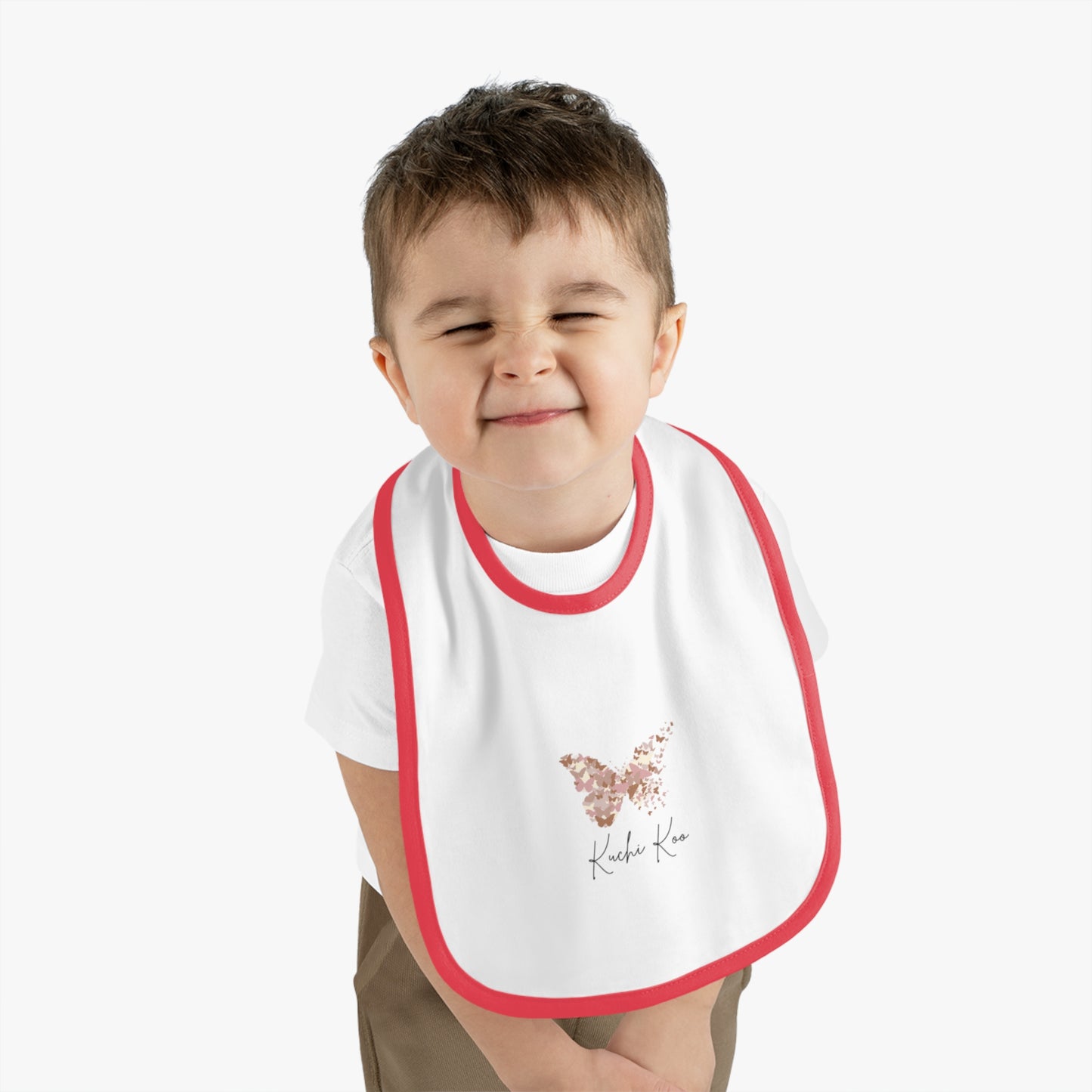Butterfly Design Baby Bib