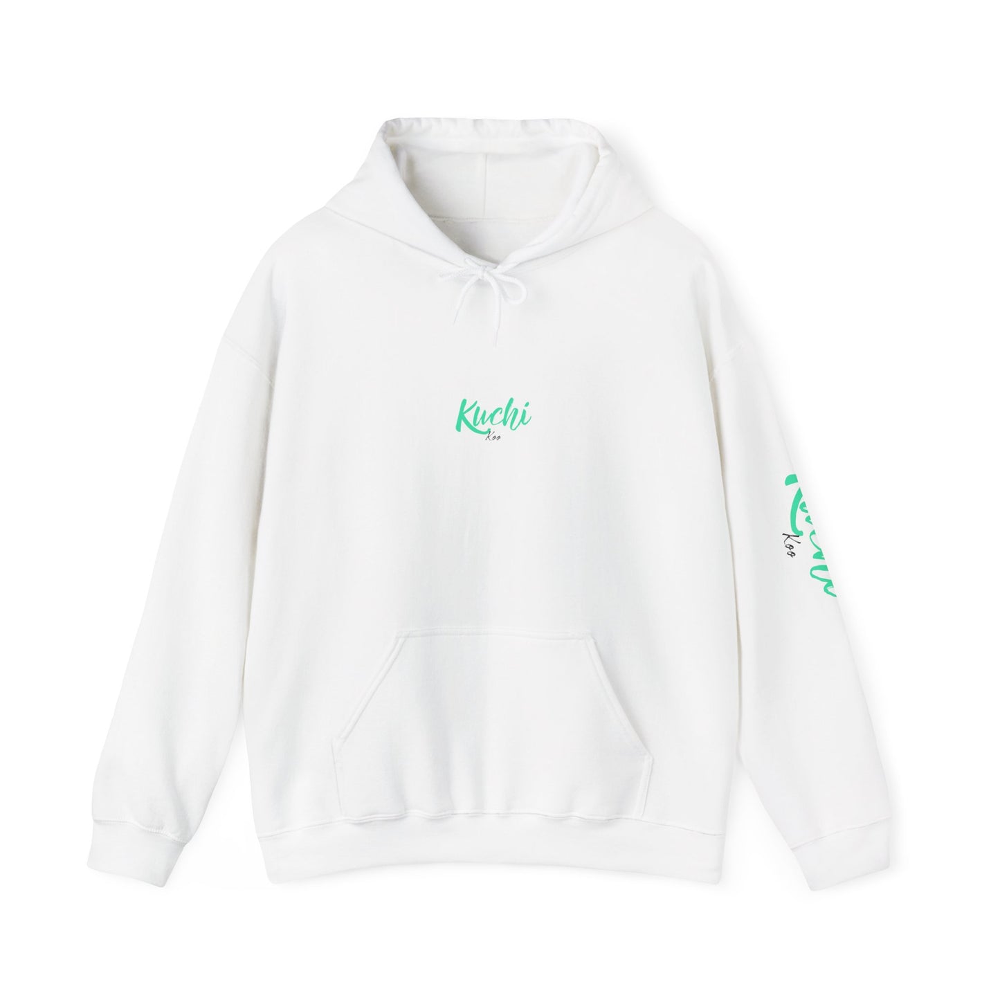 Kuchi Koo Unisex Heavy Blend™ Hooded Sweatshirt - Cozy and Stylish Black Pullover for Everyday Wear