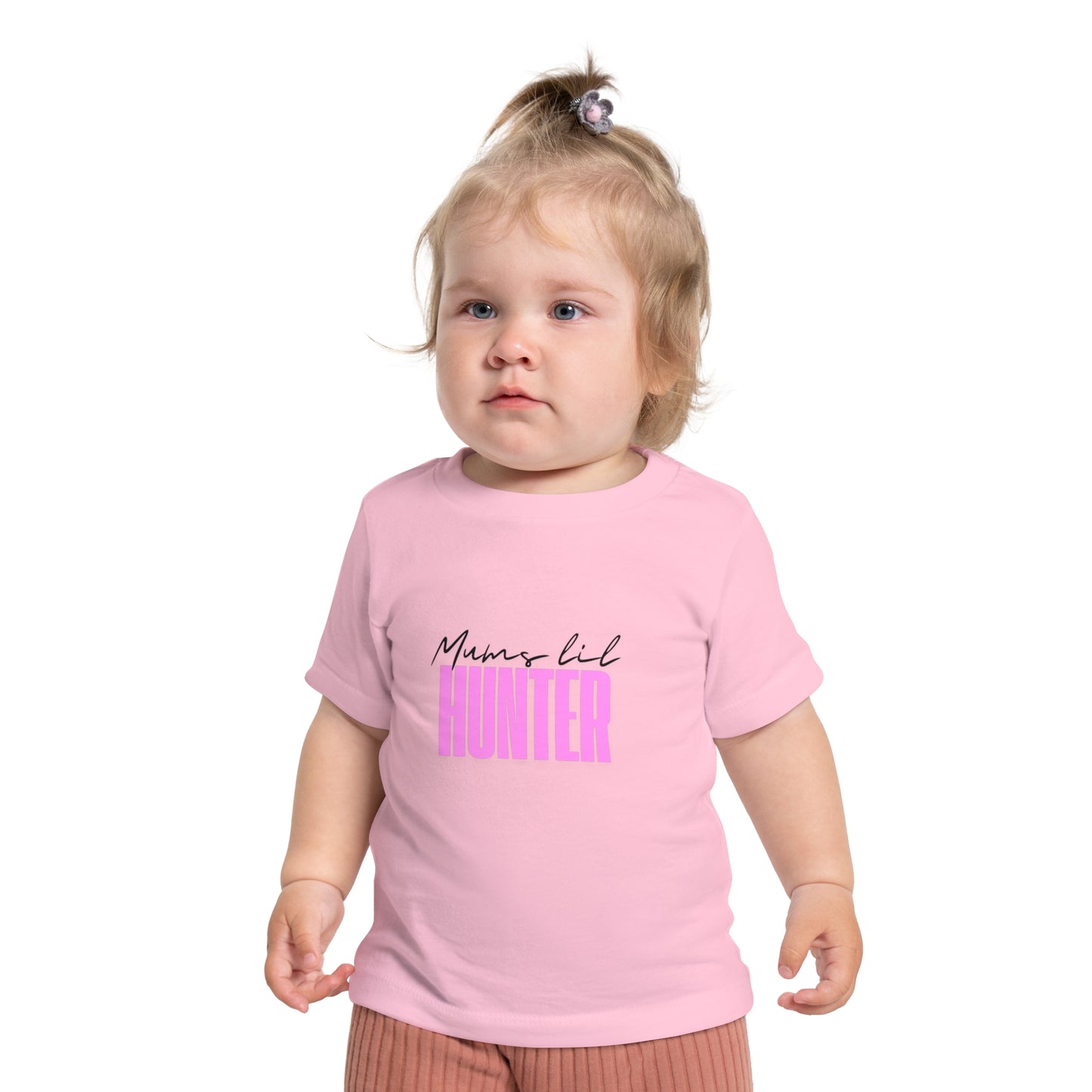 Mum's Lil Hunter Baby T-Shirt - Cute Outdoor Wildlife Graphic Tee
