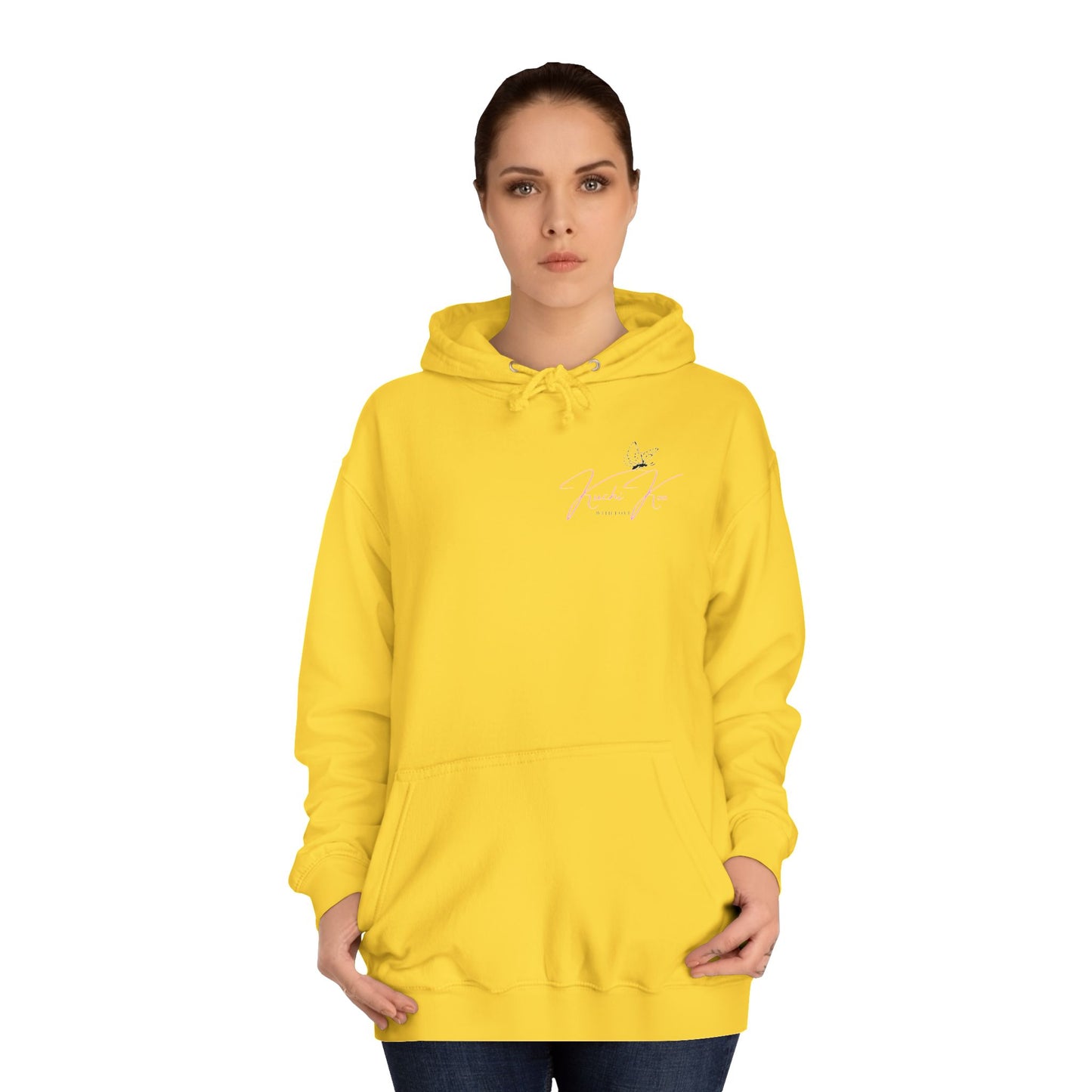 Butterfly Dream Unisex College Hoodie - Stylish Comfort for Every Occasion