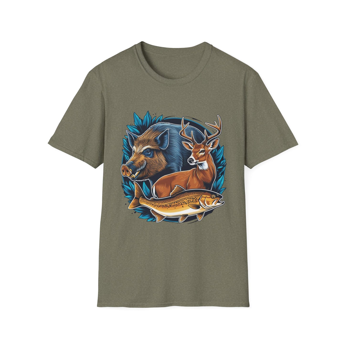 The BIG 3 Softstyle T-Shirt Hunting design