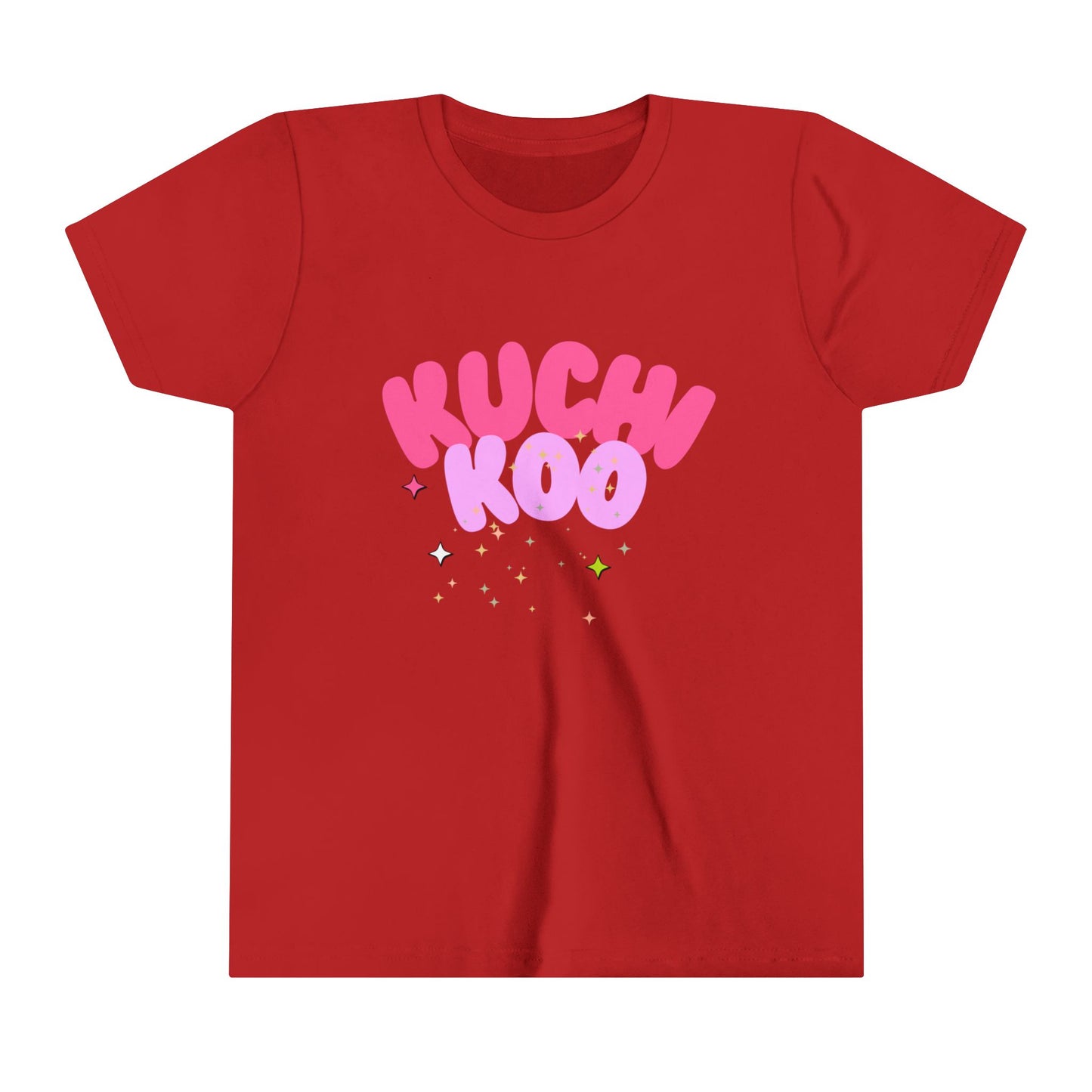KUCHI KOO Youth Short Sleeve Tee - Fun & Colorful T-Shirt for Kids