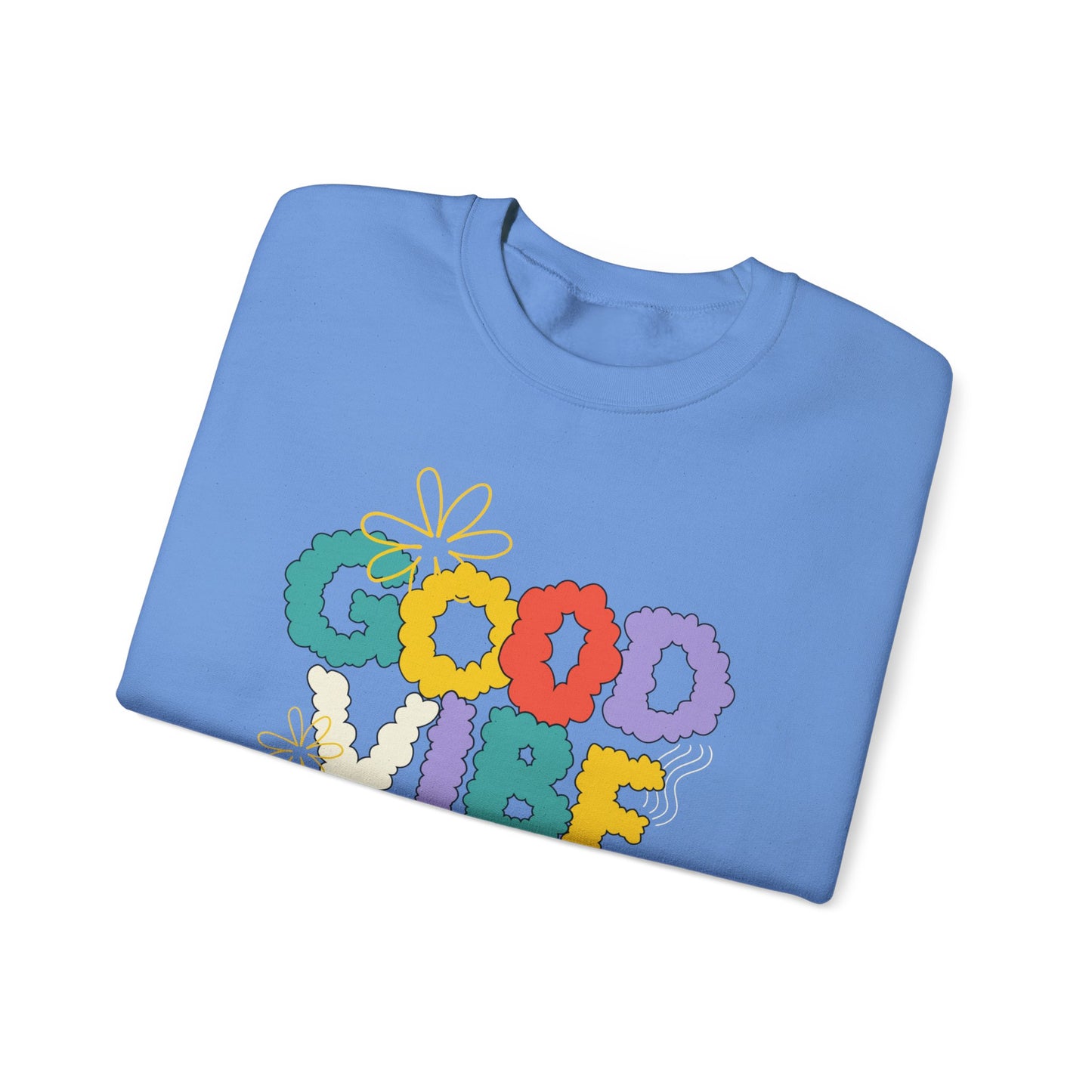 Good Vibe Unisex Heavy Blend™ Crewneck Sweatshirt
