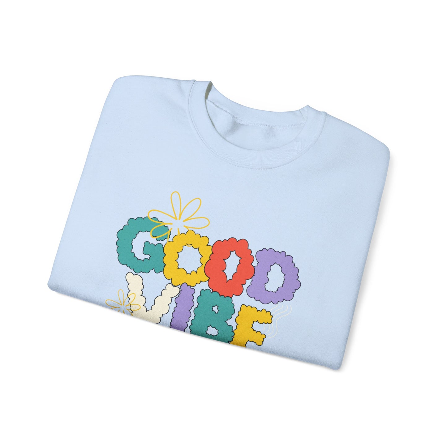 Good Vibe Unisex Heavy Blend™ Crewneck Sweatshirt