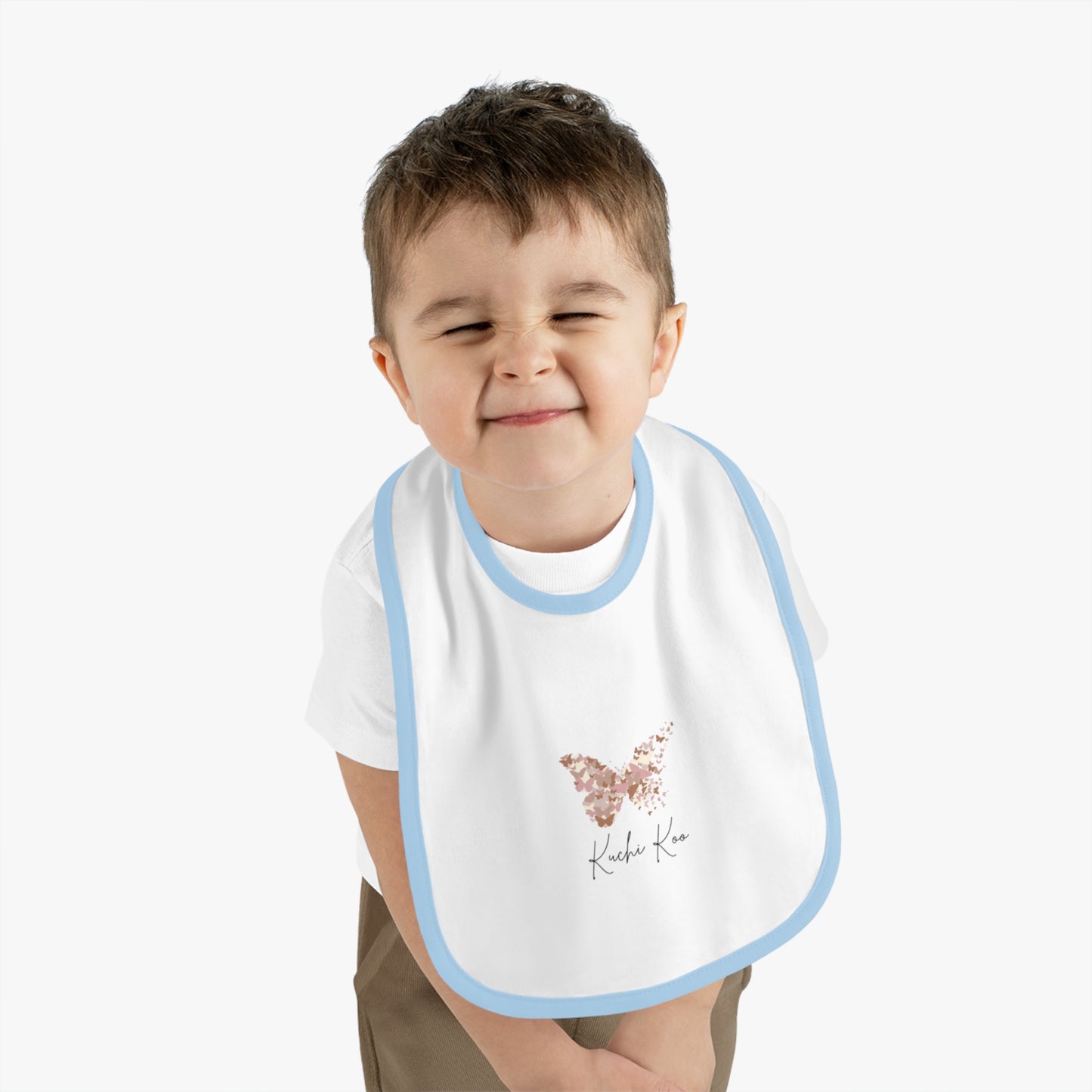 Butterfly Design Baby Bib