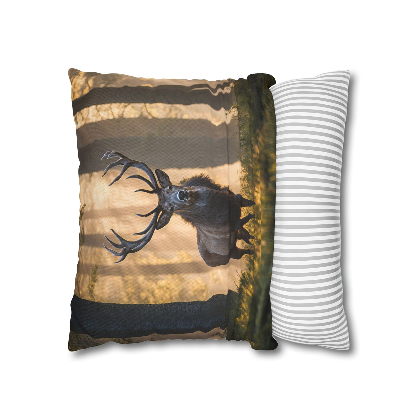 Majestic Deer Decorative Pillowcase - Nature-Inspired Home Decor
