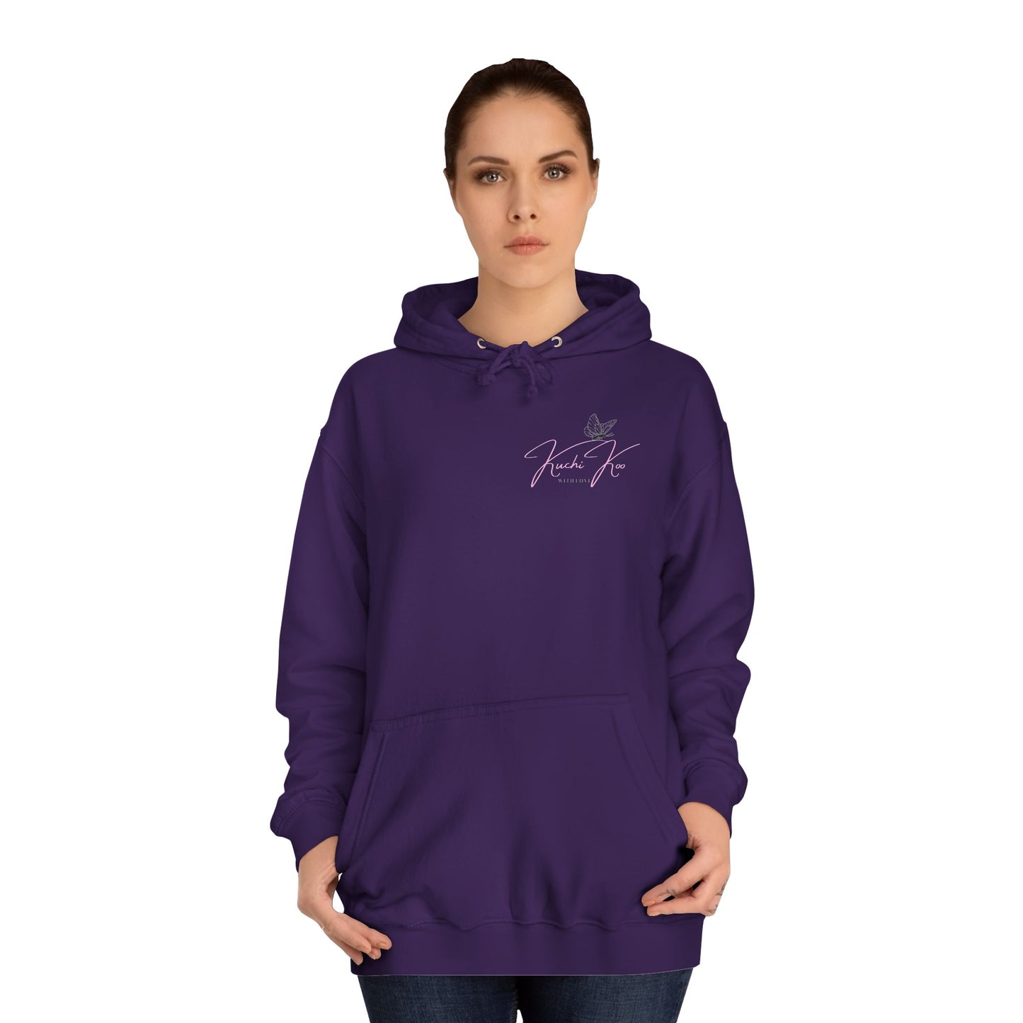 Butterfly Dream Unisex College Hoodie - Stylish Comfort for Every Occasion