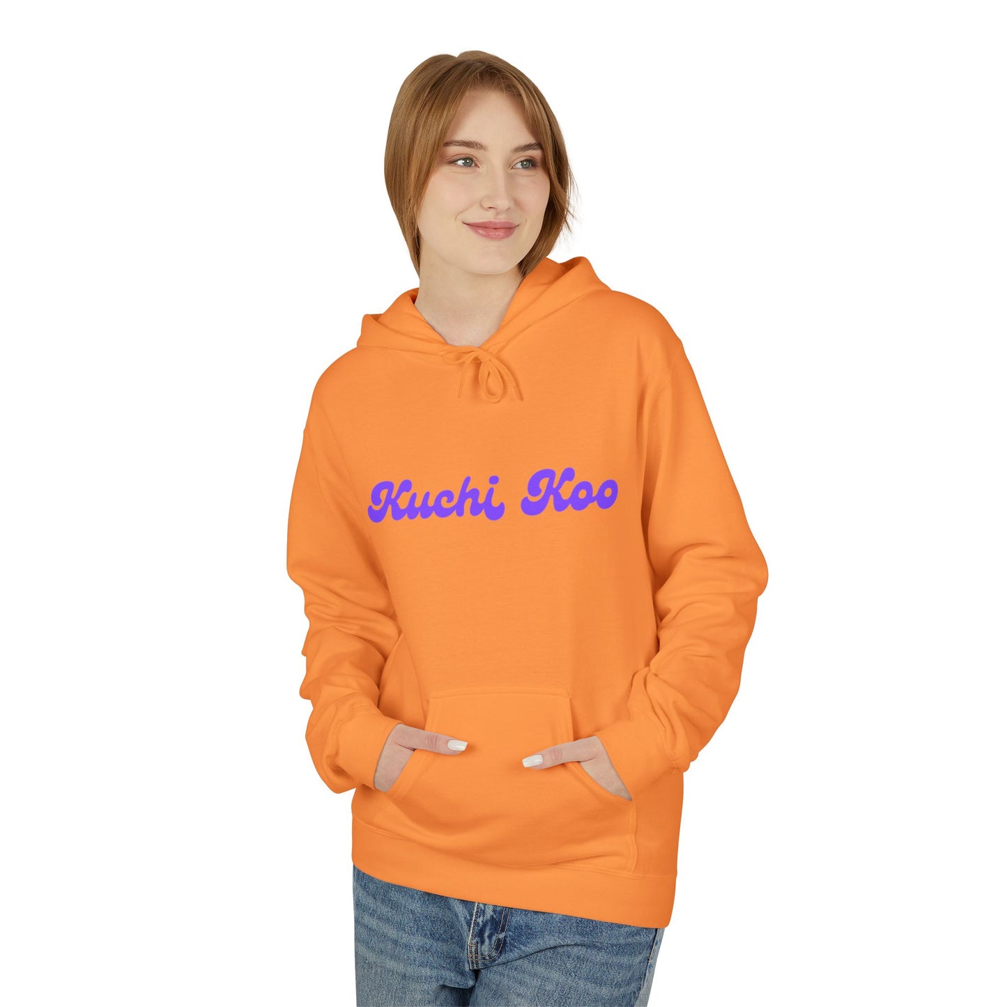 Cozy ‘Kuchi Koo’ Unisex Fleece Hoodie | Fun & Relaxed Style