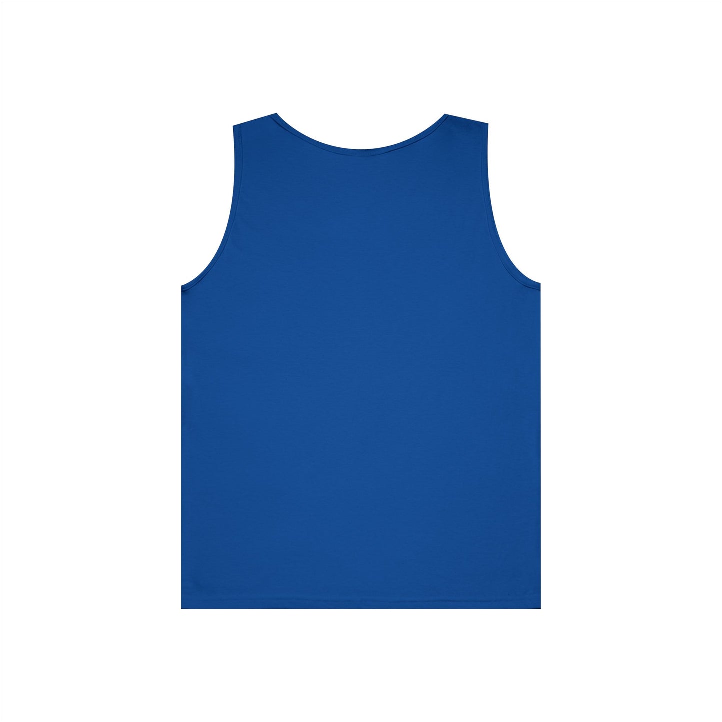 KUCHIKOO Floral Unisex Heavy Cotton Tank Top - Casual Summer Wear