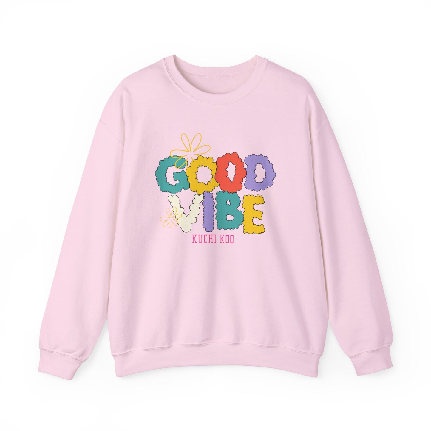 Good Vibe Unisex Heavy Blend™ Crewneck Sweatshirt
