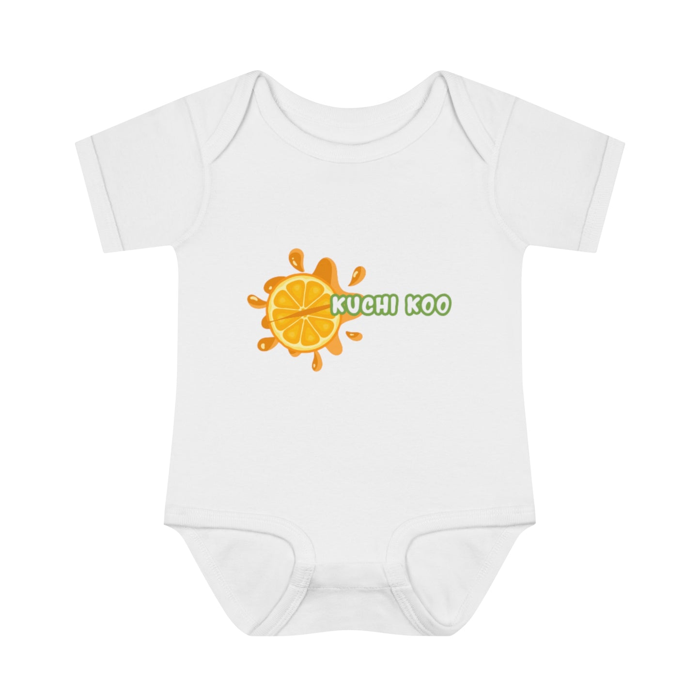 Kuchi Koo Citrus Infant Bodysuit - Cute Baby Rib Onesie